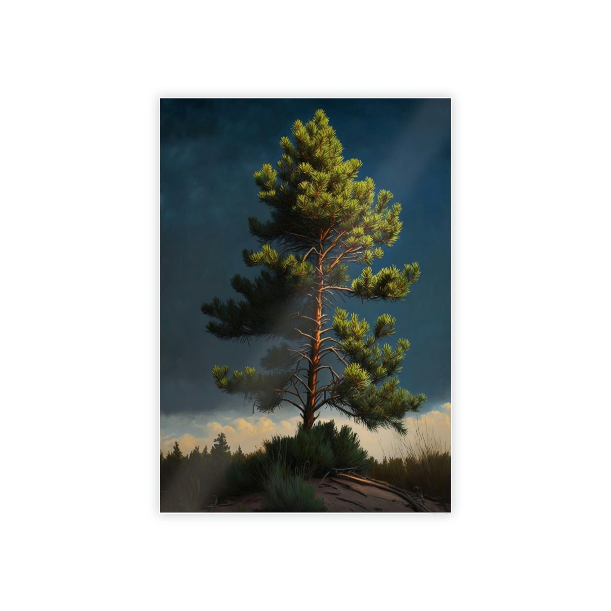 Pine Trees Pine Tree Sanctuary: A Canvas of Peace and Solitude