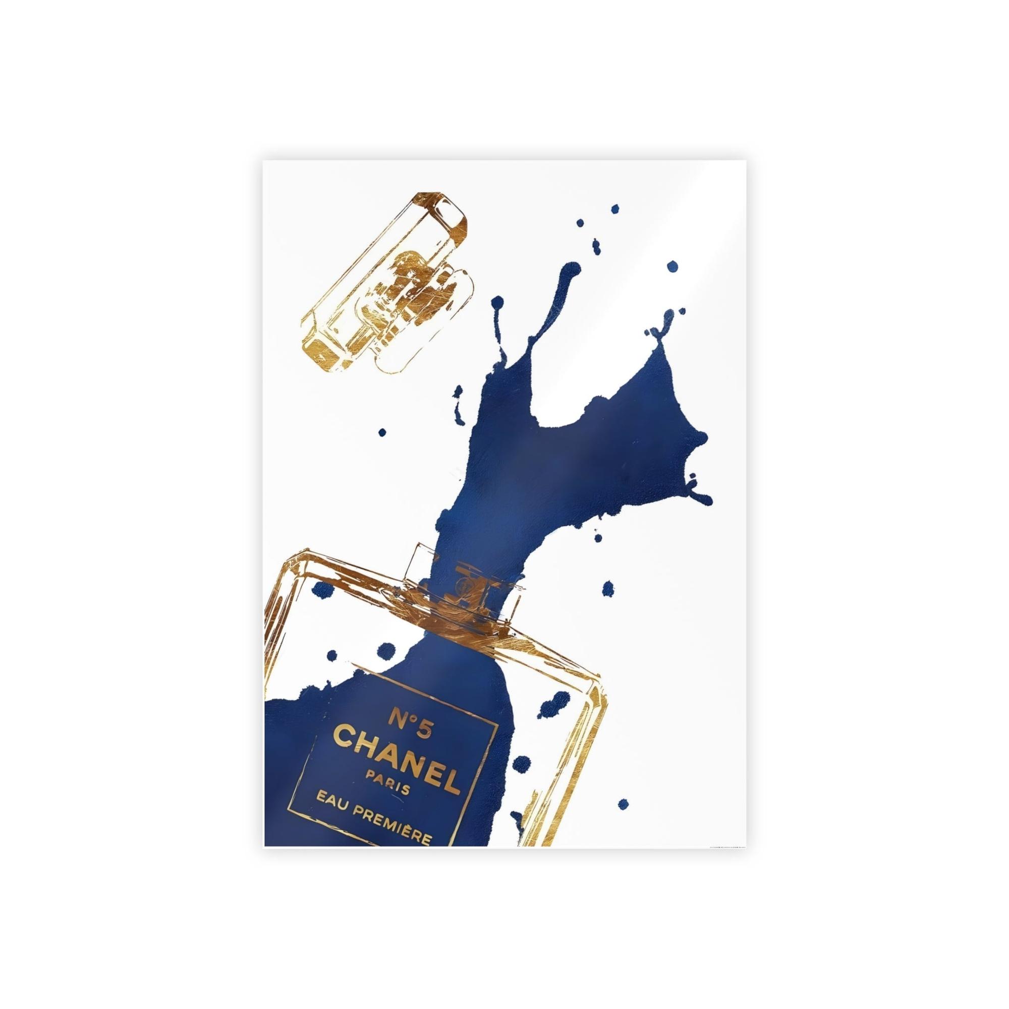 Chanel Framed Elegance: Celebrating Chanel's Iconic Influence on Canvas & Poster