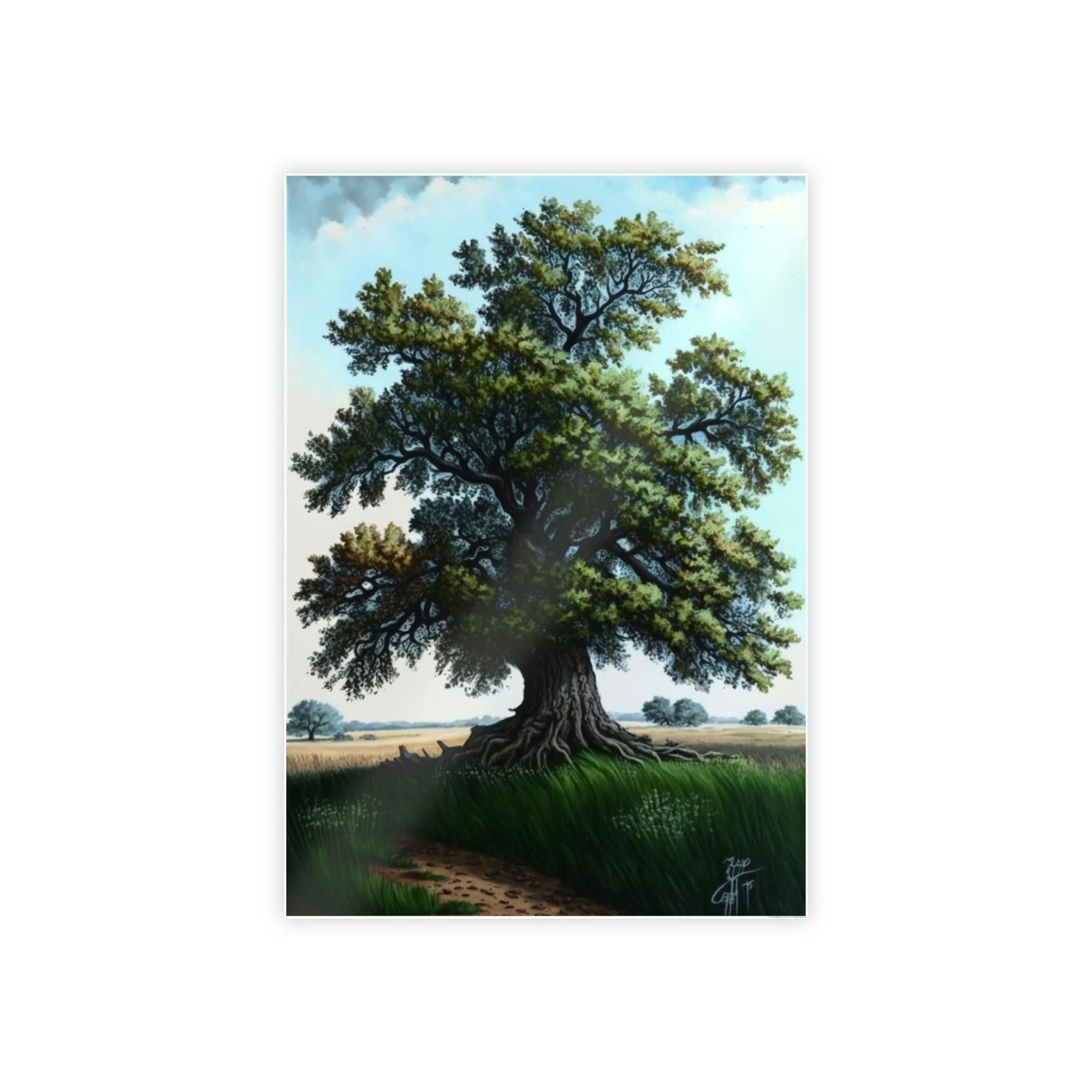 Oak Trees The Mighty Oak Tree: A Towering Presence of Strength and Stability