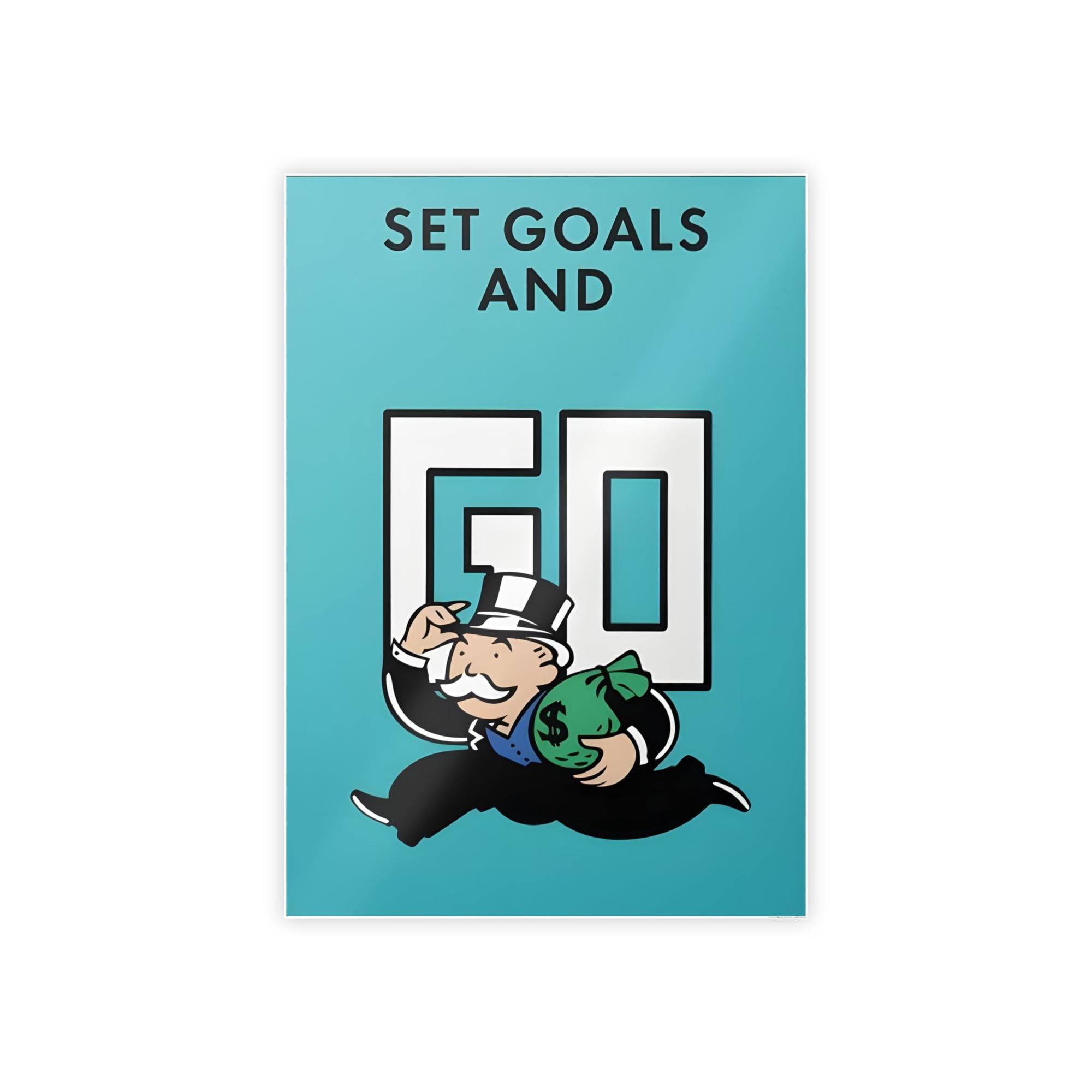 Monopoly & Motivation Artistic Reverie: Canvas & Poster Wall Art Inspired by Monopoly and Motivation