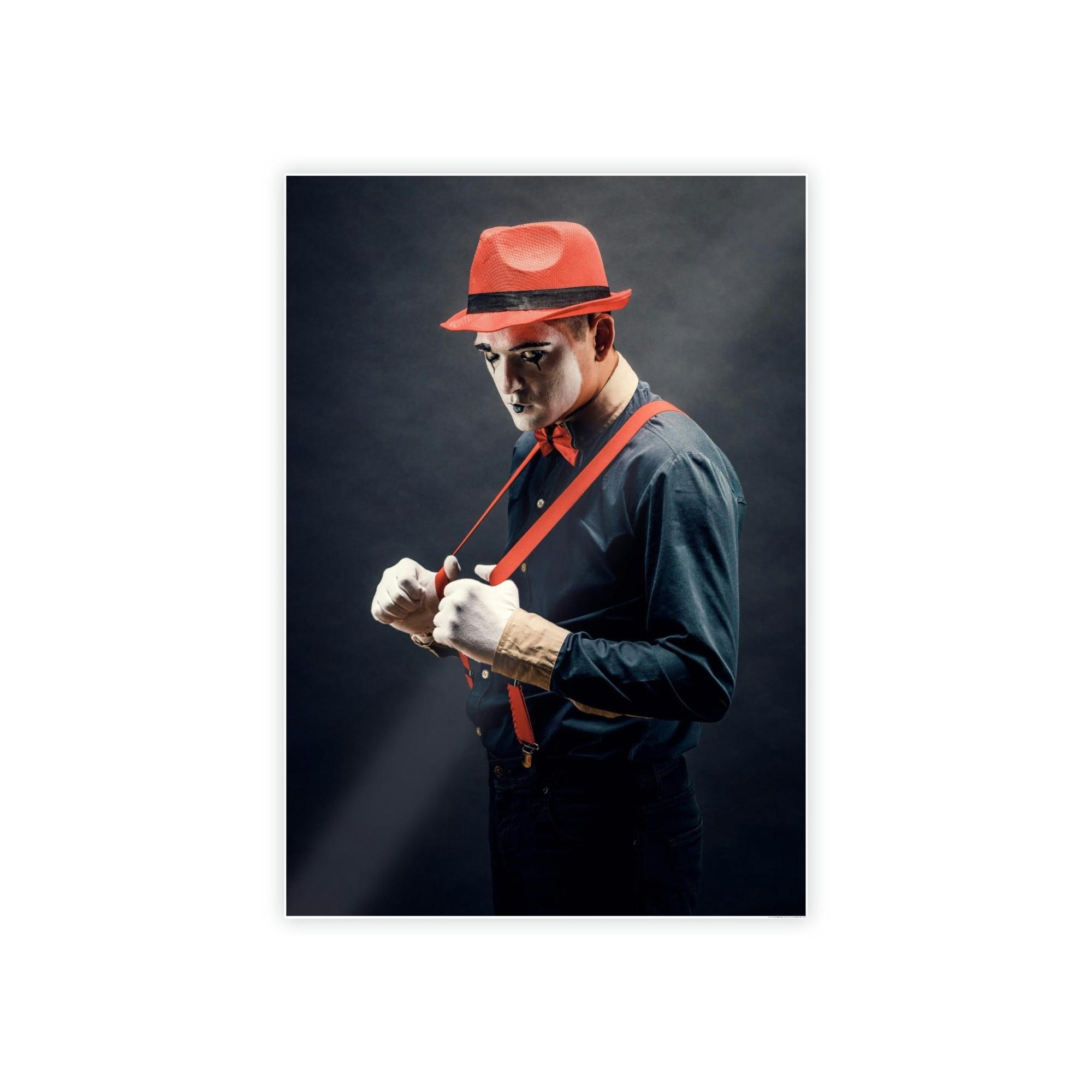 Comedians The Comedian's Art: Captivating Print on Framed Canvas for Your Home
