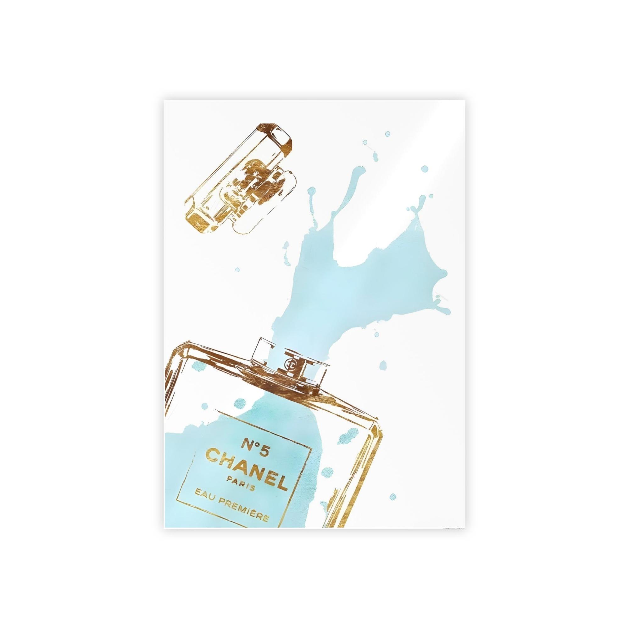 Chanel Chic Simplicity: Canvas & Poster Wall Art with a Chanel Flair