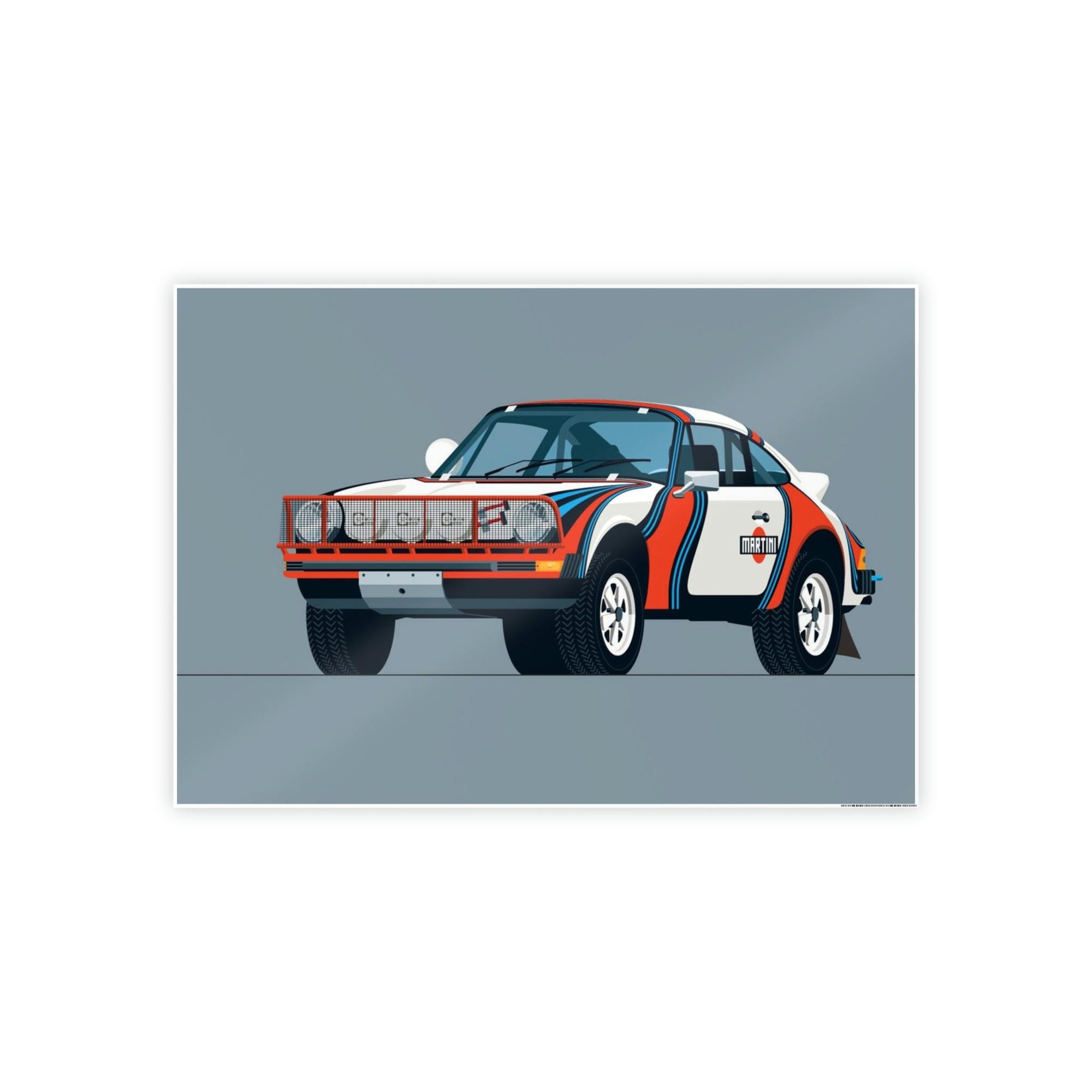 Porsche A Captivating Porsche Print: High-Quality Canvas Prints for Car Lovers