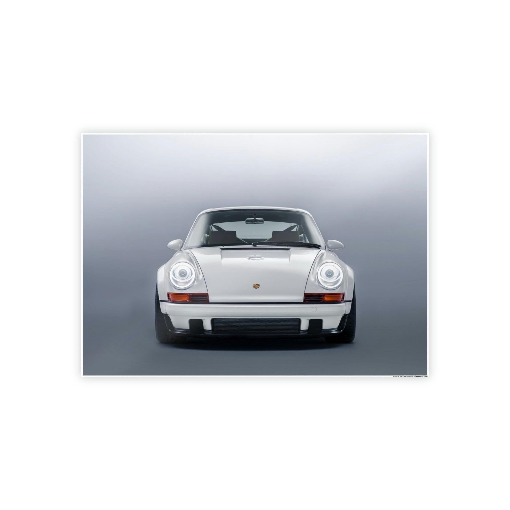 Porsche Sleek Sophistication: Canvas Wall Art Print of the Porsche Aesthetic