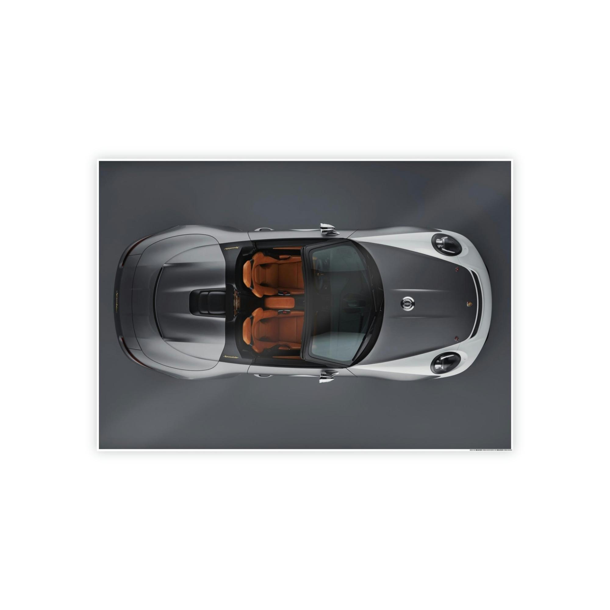 Porsche The Perfect Porsche: High-Quality Print on Canvas of the Iconic Sports Car for Your Home Decor