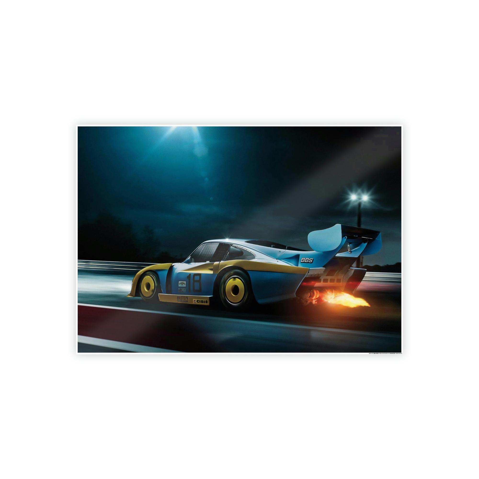 Porsche Porsche in Motion: Dynamic Canvas Wall Art for Auto Aficionados