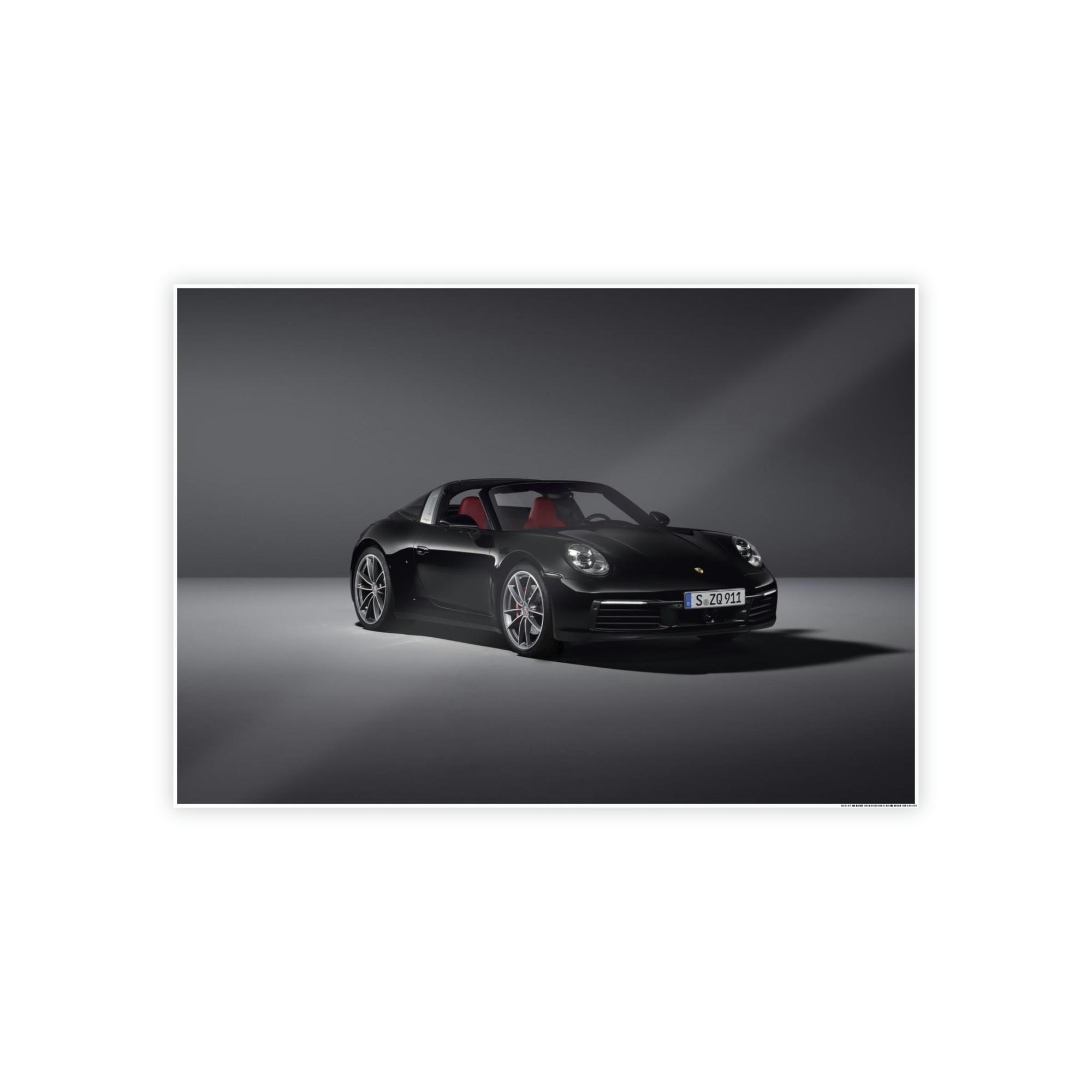 Porsche The Art of Porsche: A Natural Canvas & Poster Print of the Iconic Car Brand