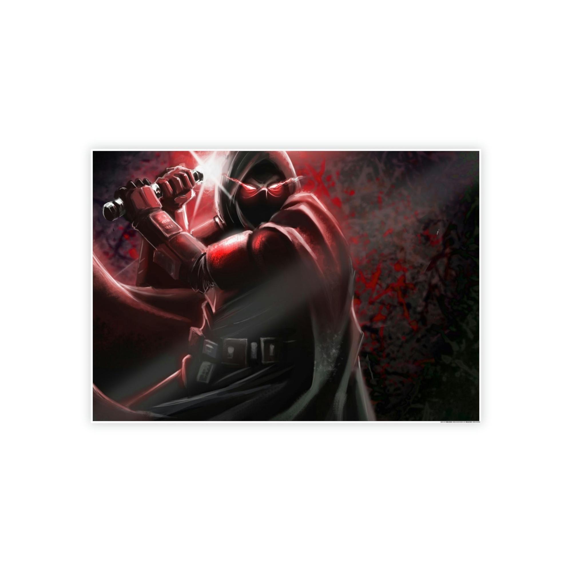 Star Wars The Force Awakens Again: Poster & Canvas Print of Iconic Star Wars Scene