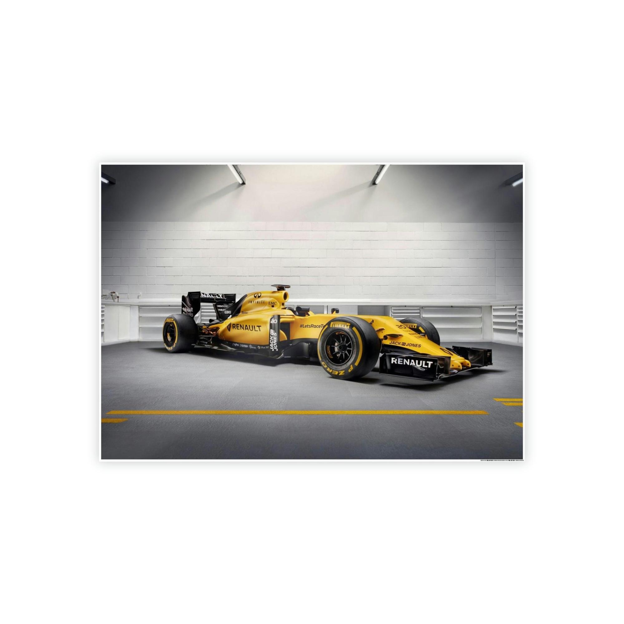 F1 Racing Dreams Unleashed: F1 Framed Canvas and Poster Art for Car Lovers