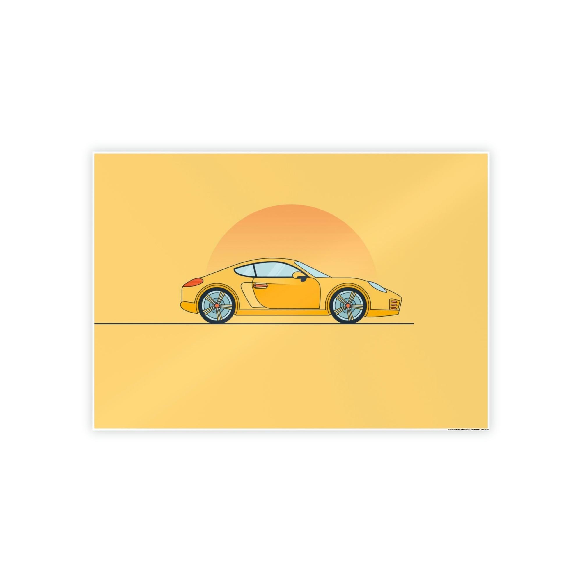 Porsche Racing Heritage: Framed Canvas & Poster Art Featuring Porsche Legends