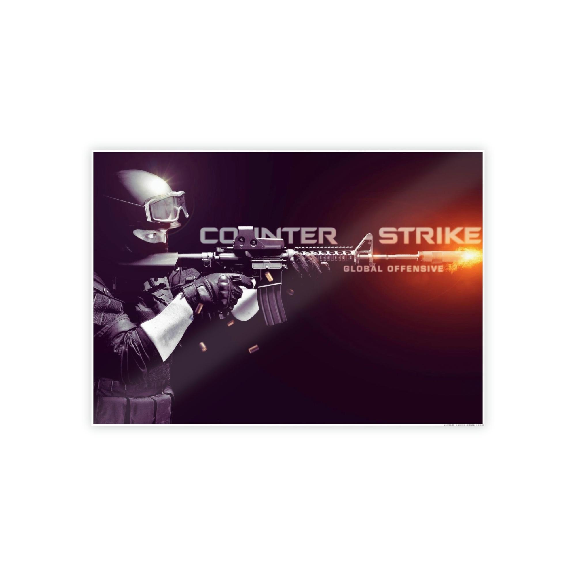 Counter Strike Engage and Conquer: Dynamic Counter Strike Wall Art on Canvas & Poster