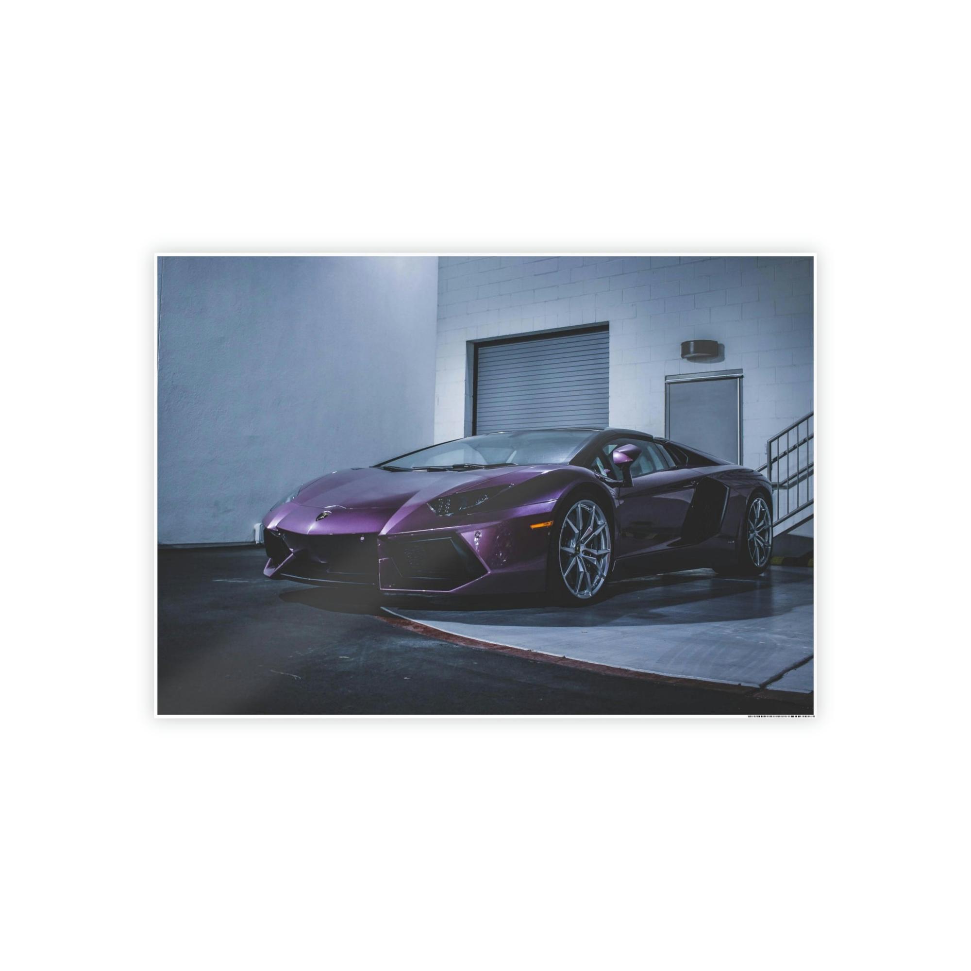 Lamborghini The Art of Lamborghini: Framed Canvas and Artwork Showcasing Iconic Design