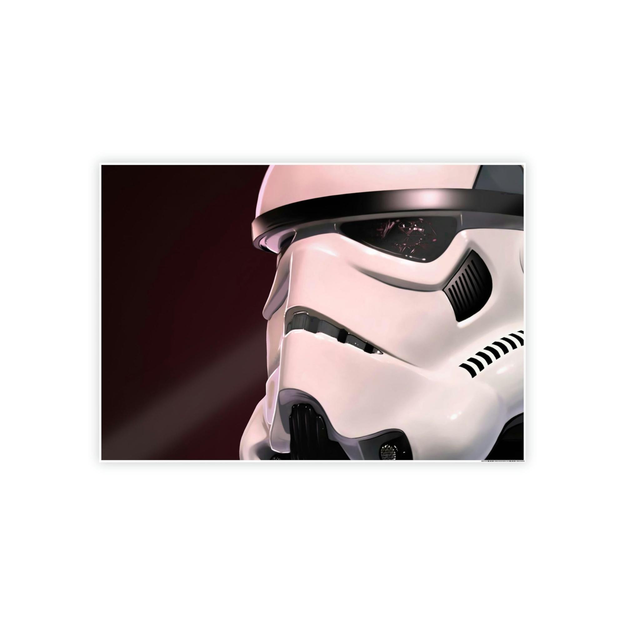 Star Wars R2-W0: The White Droid's Journey in Star Wars - Framed Canvas & Poster Art