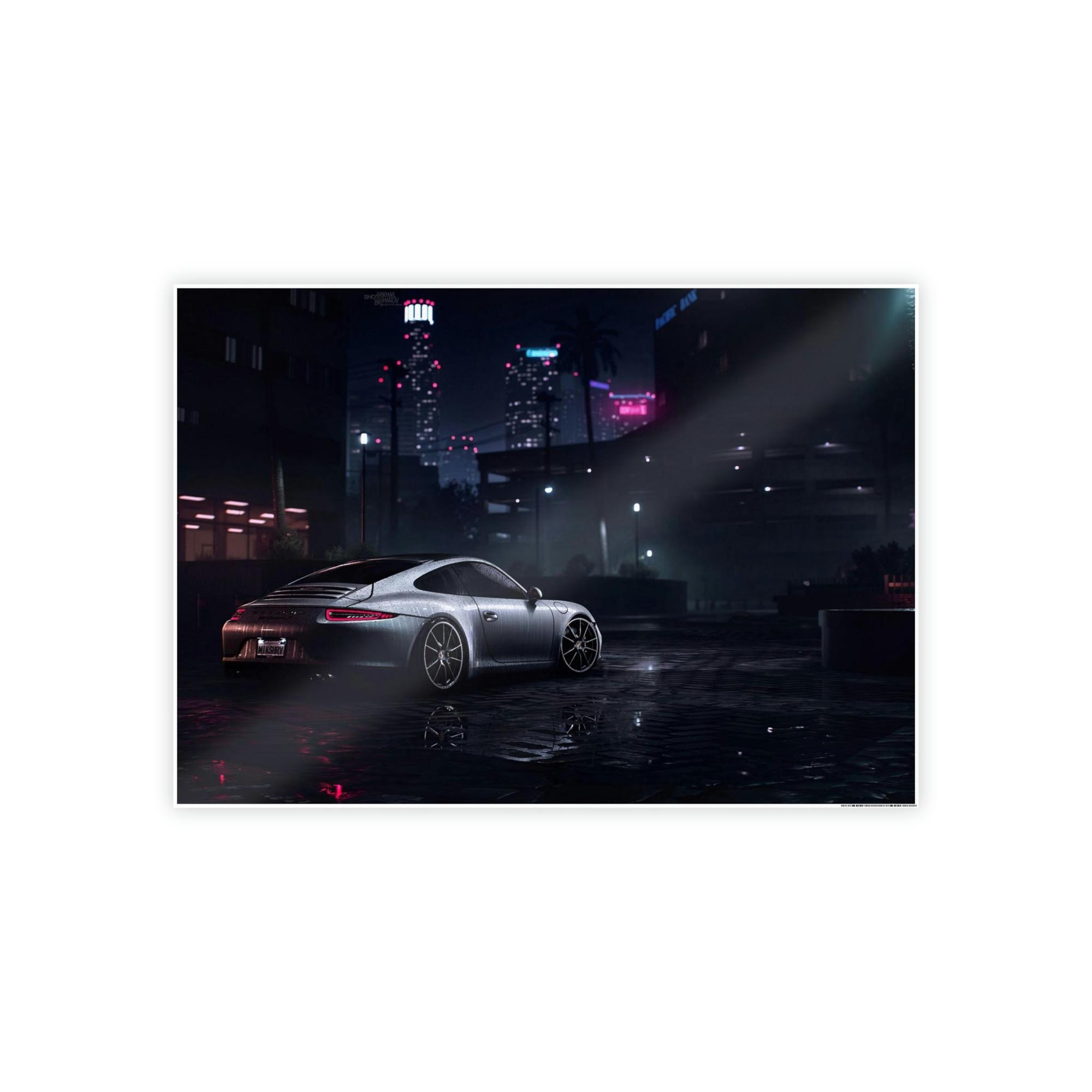 Porsche Porsche Artistry on Canvas: Natural Canvas Art for Auto Lovers