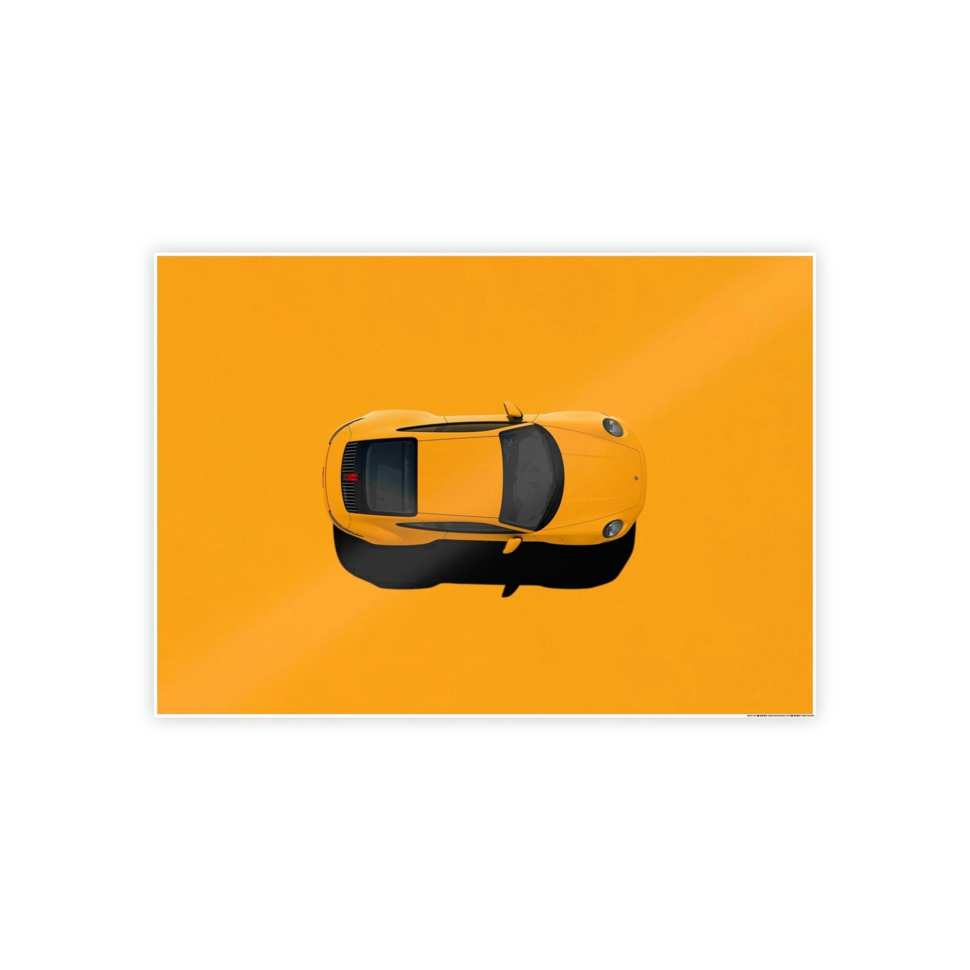 Porsche The Porsche Palette: A Framed Canvas & Poster Artwork That Celebrates Automotive Beauty