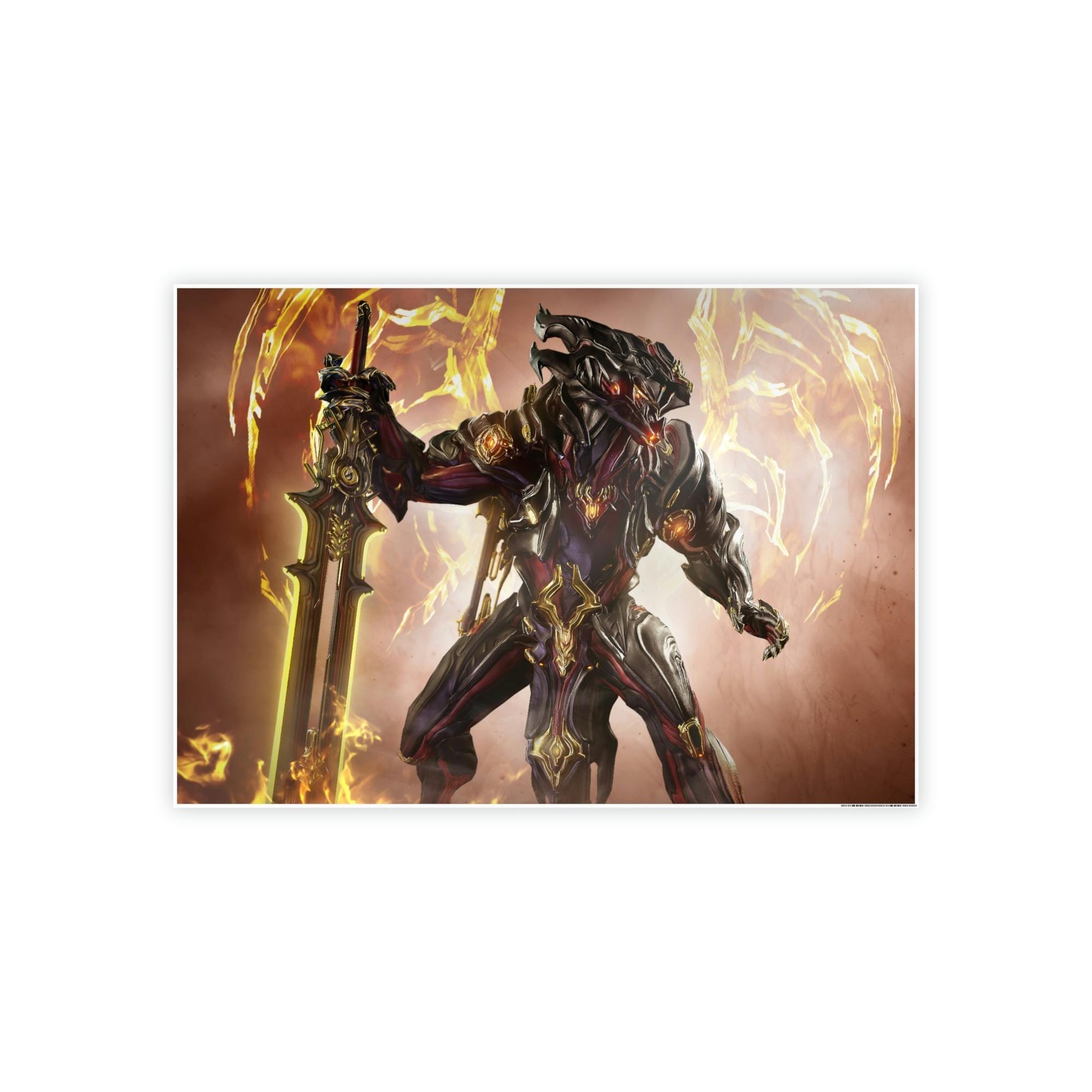 Warframe The Best of Warframe: Poster & Canvas Wall Art Print Collection for Fans