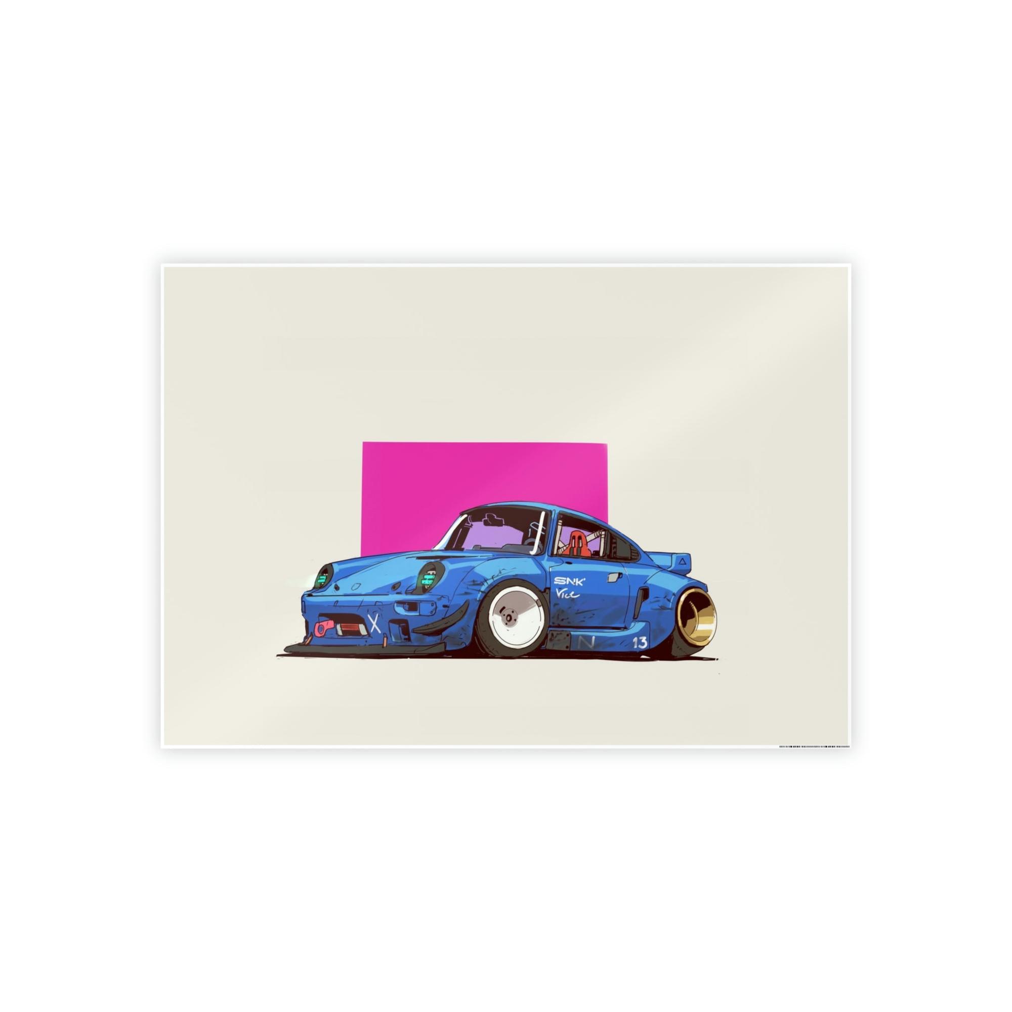 Porsche Vintage Porsche Charm: Framed Posters and Canvas Prints