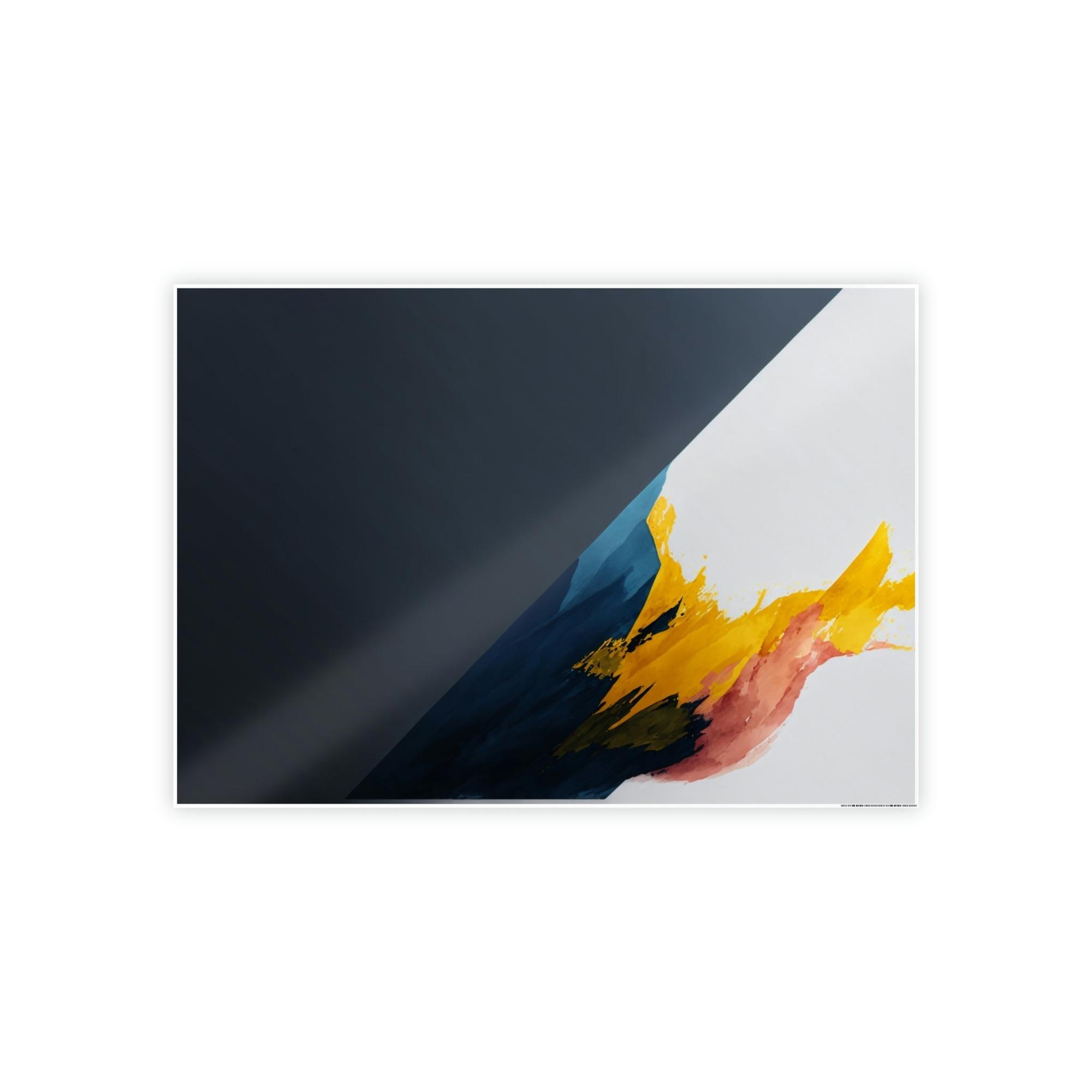 Abstract Minimalist Abstract Space: A Canvas & Poster Print of a Contemporary Minimalist Artwork