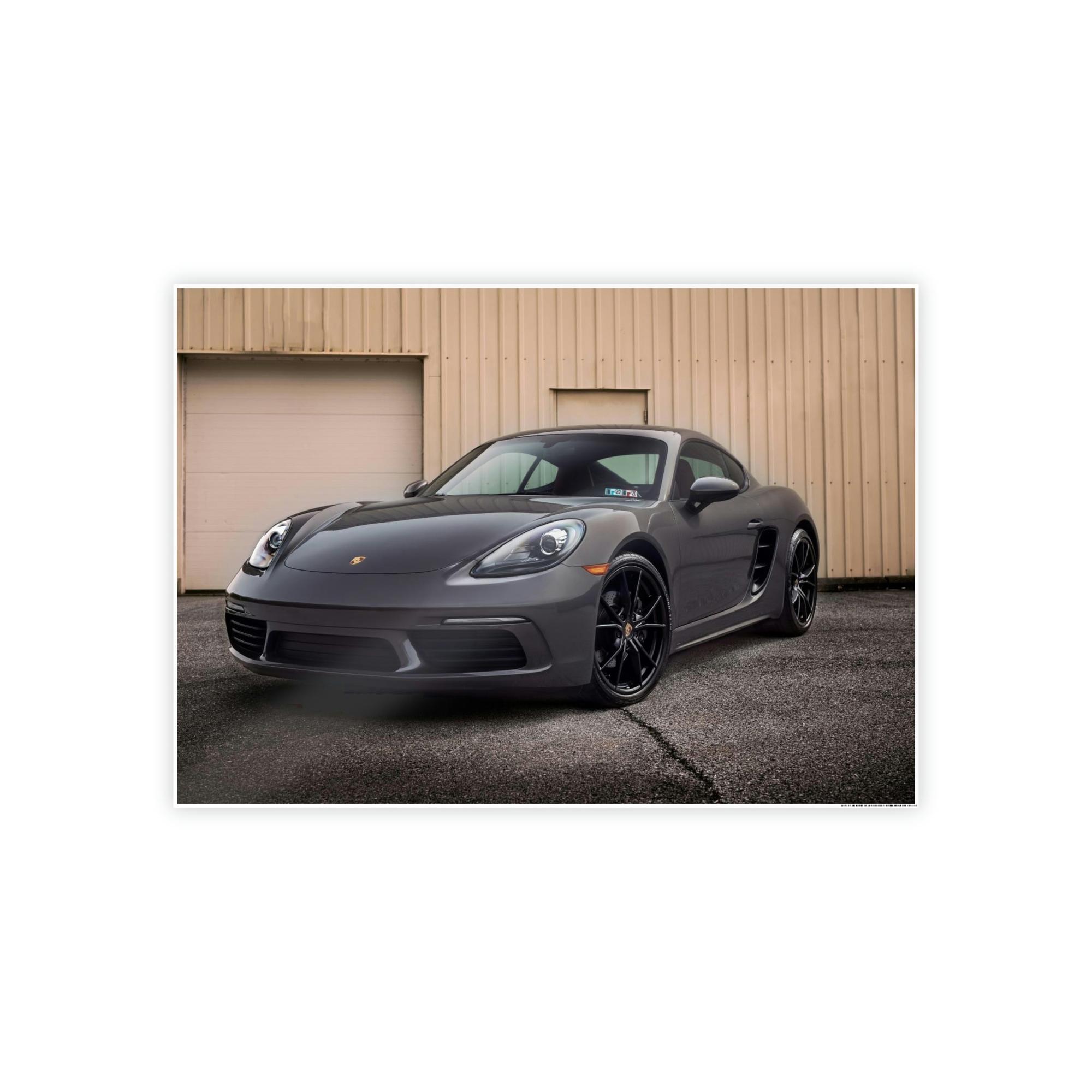 Porsche The Thrill of Porsche: Breathtaking Wall Art and Print on Canvas of Sports Cars
