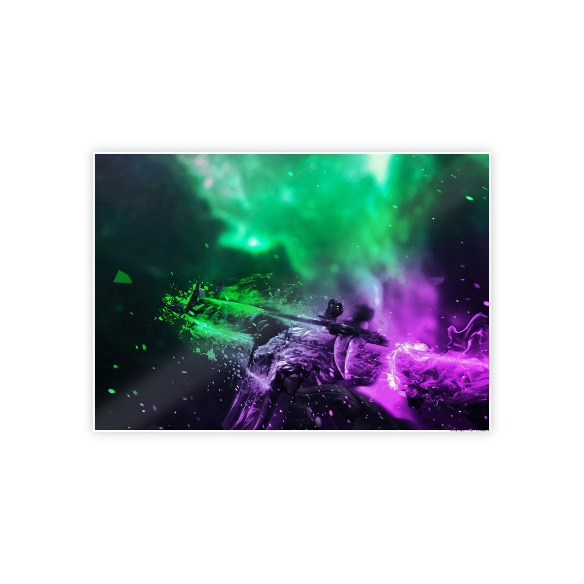 Counter Strike Counter Strike Chronicles: Immersive Gaming Art on Natural Canvas & Poster