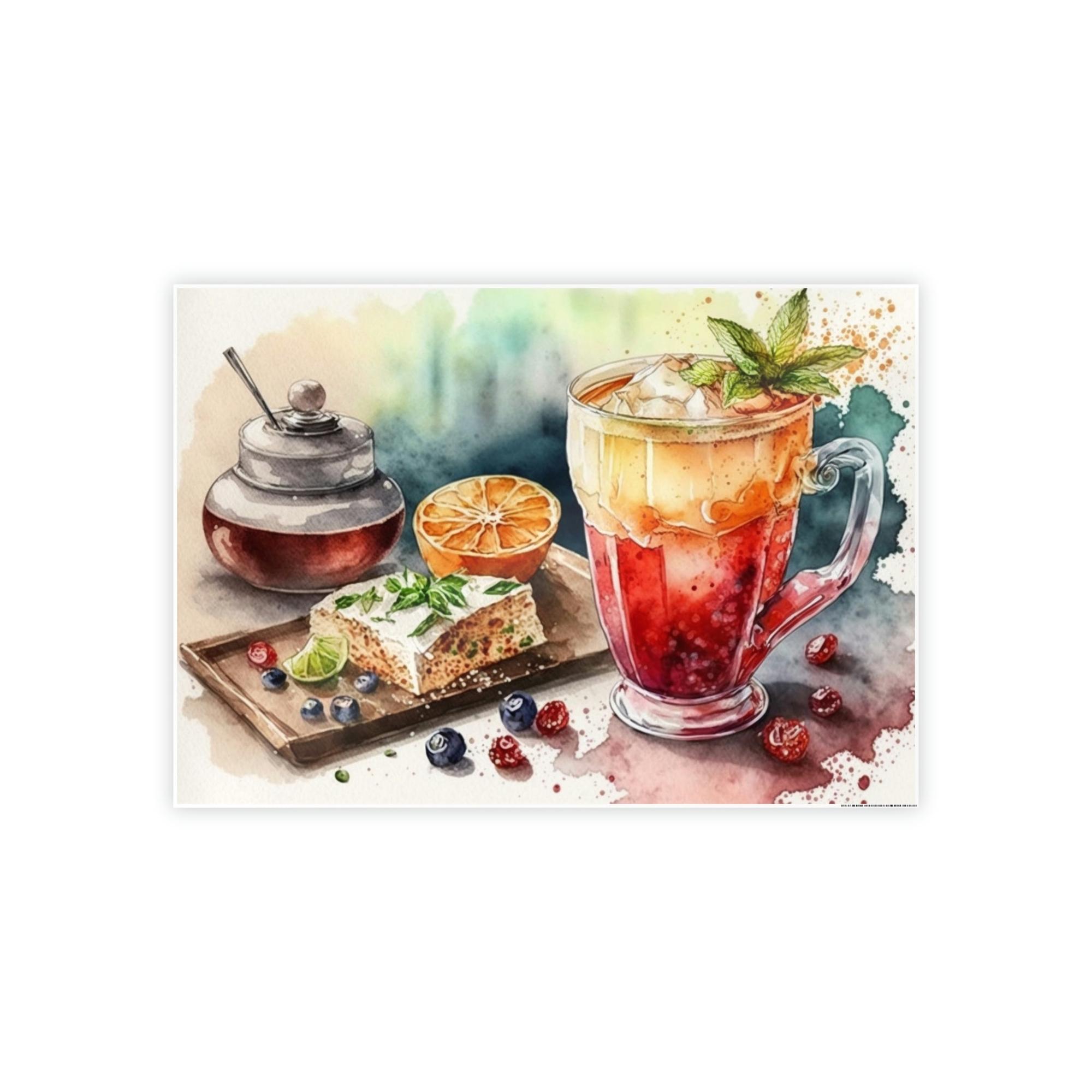 Food & Drink Food & Drink: Vibrant Framed Posters to Liven Up Your Space