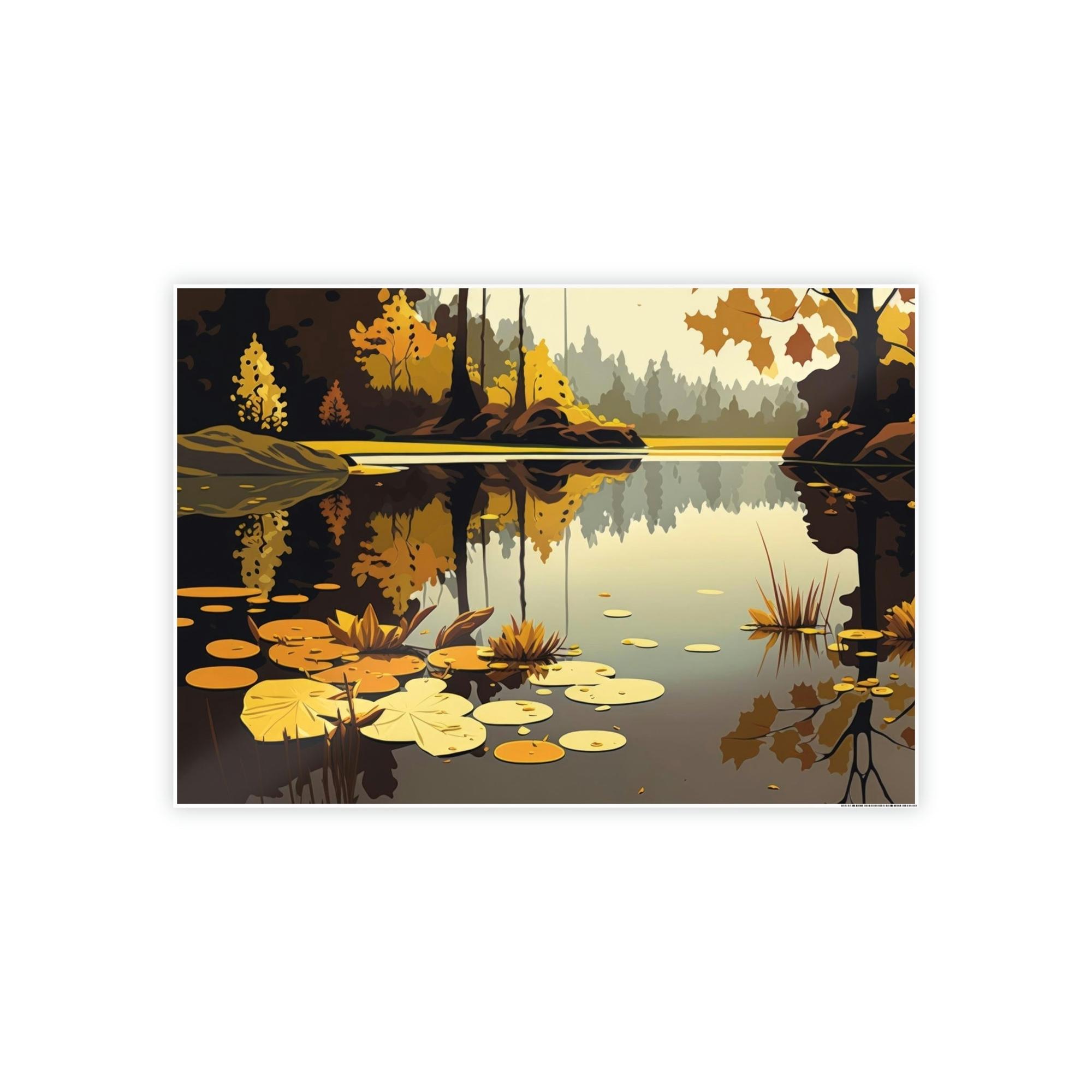 Lakes And Rivers Reflections of Nature: Wall Art and Canvas Print of Lakes and Rivers
