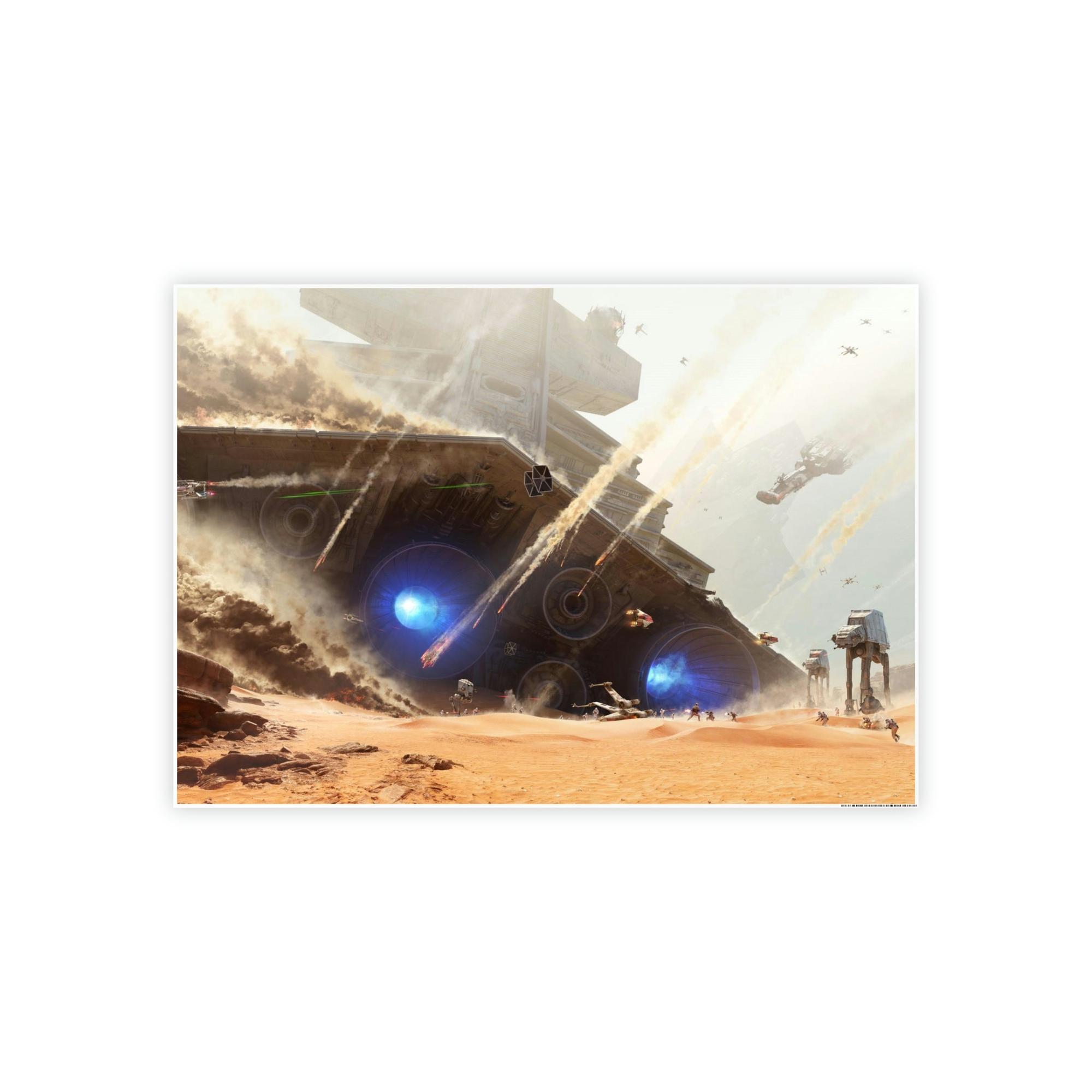 Star Wars Star Wars Wall Art: Canvas & Poster Print of Intergalactic Adventure