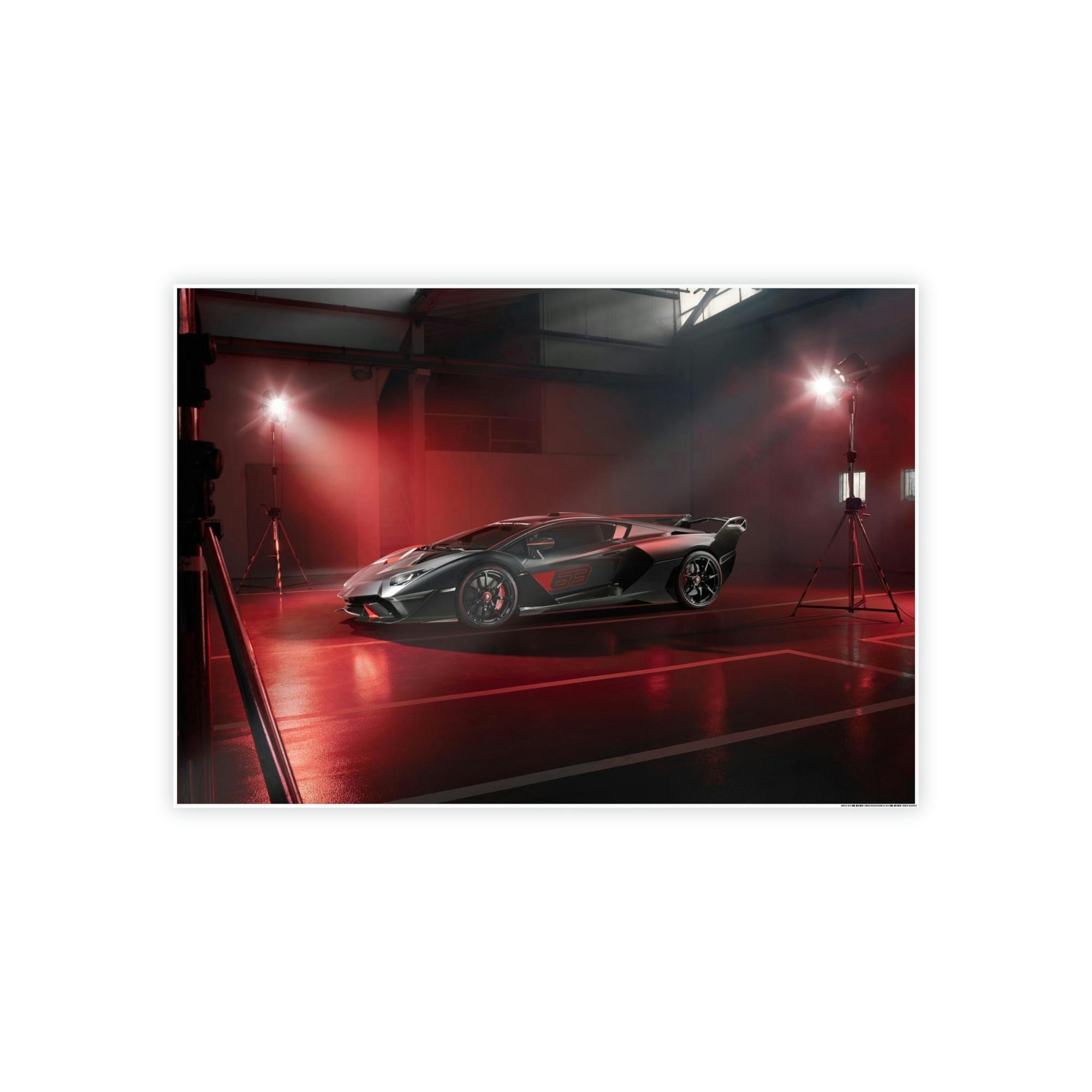 Lamborghini The Art of Lamborghini: A Stunning Framed Canvas Print