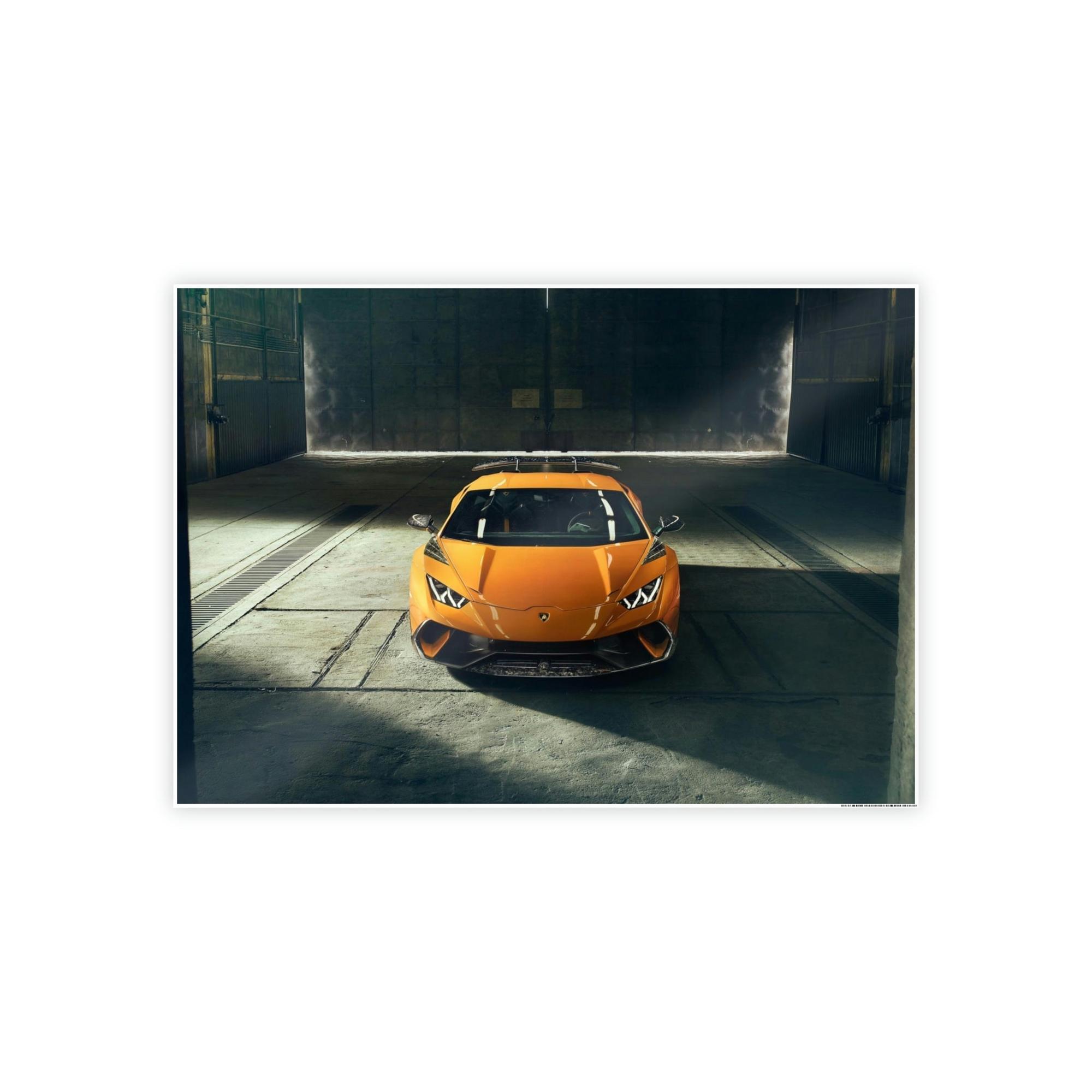 Lamborghini The Essence of Speed: Lamborghini Canvas & Poster on a Quality Print