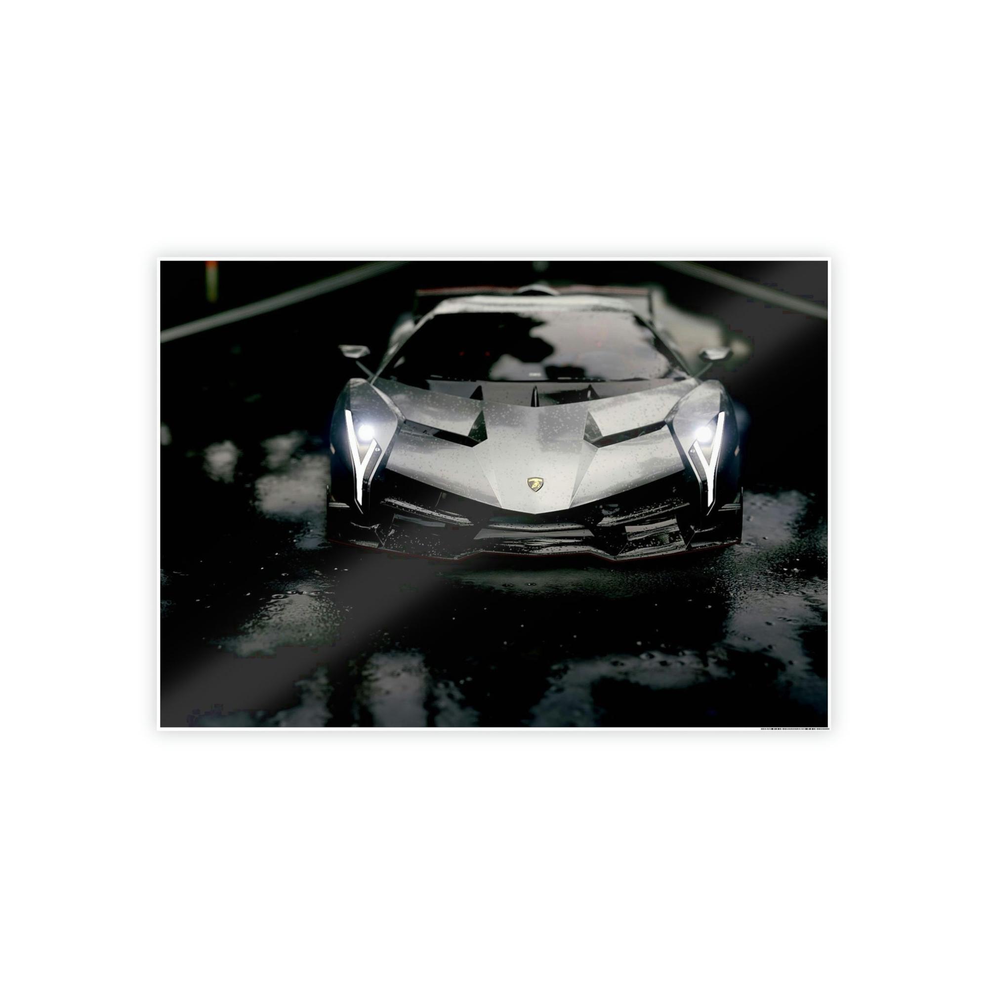Lamborghini The Art of Luxury: Lamborghini Fine Art Canvas & Posters Print for Auto Lovers