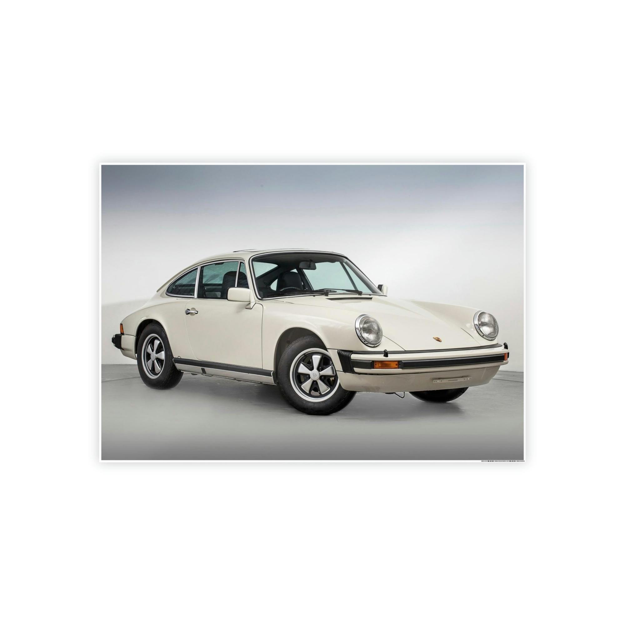 Porsche Classic Porsche Beauty: Framed Canvas Art for Car Collectors
