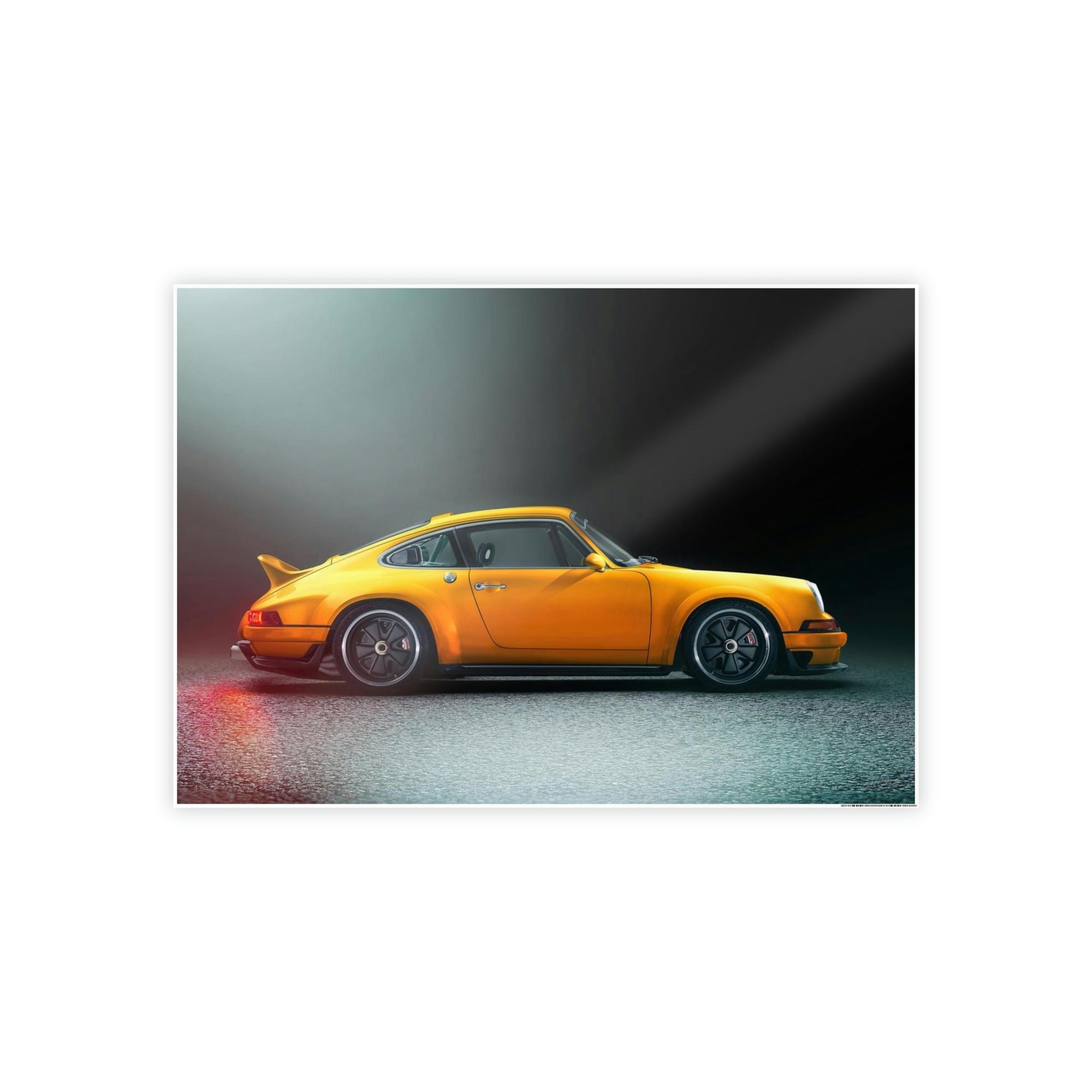 Porsche The Porsche Lifestyle: A Framed Poster of the Iconic Sports Car Brand