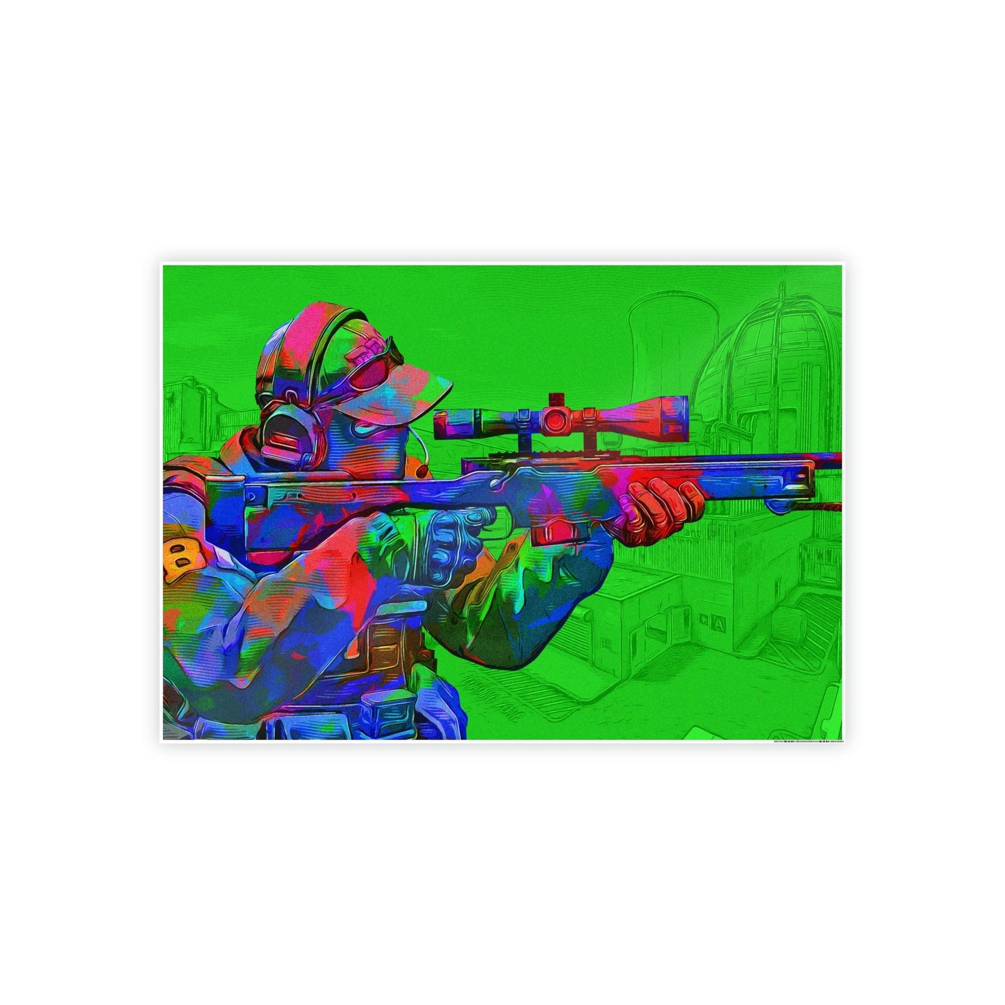 Counter Strike Counter Strike: Captivating Wall Art on Framed Poster & Canvas