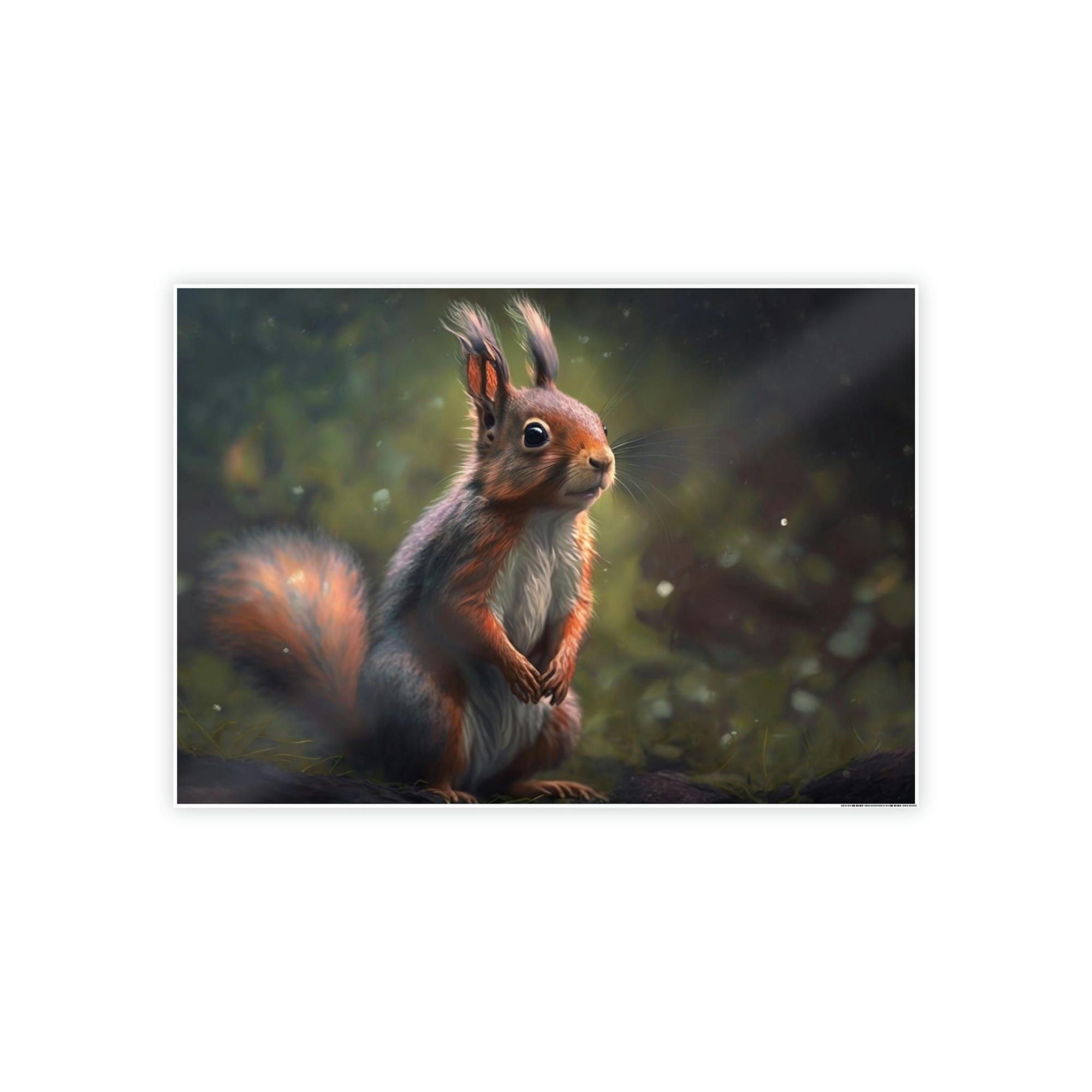 Squirrels Squirrelly Charm: A Furry Friend