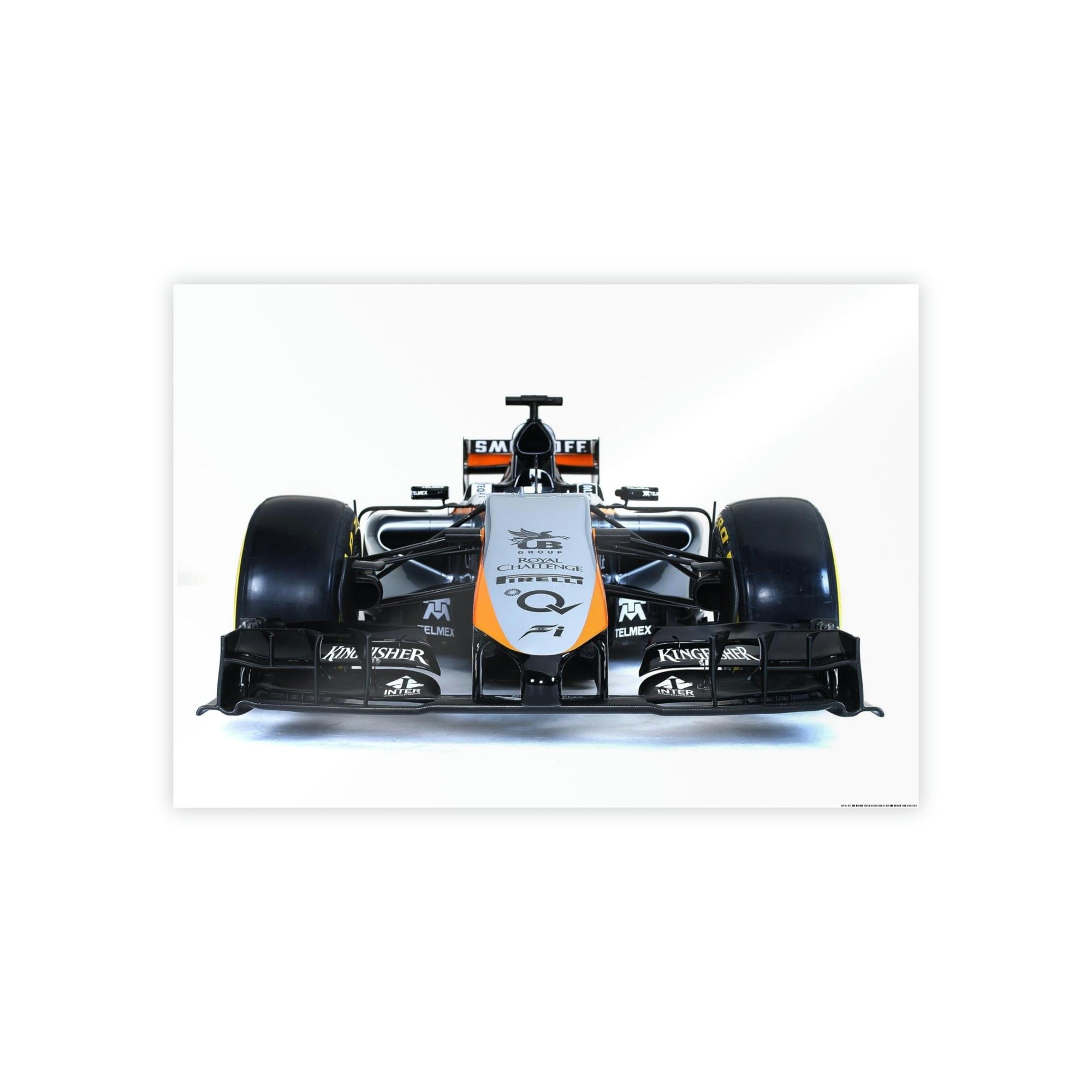 F1 The Need for Speed: Framed Canvas Print of F1 Cars
