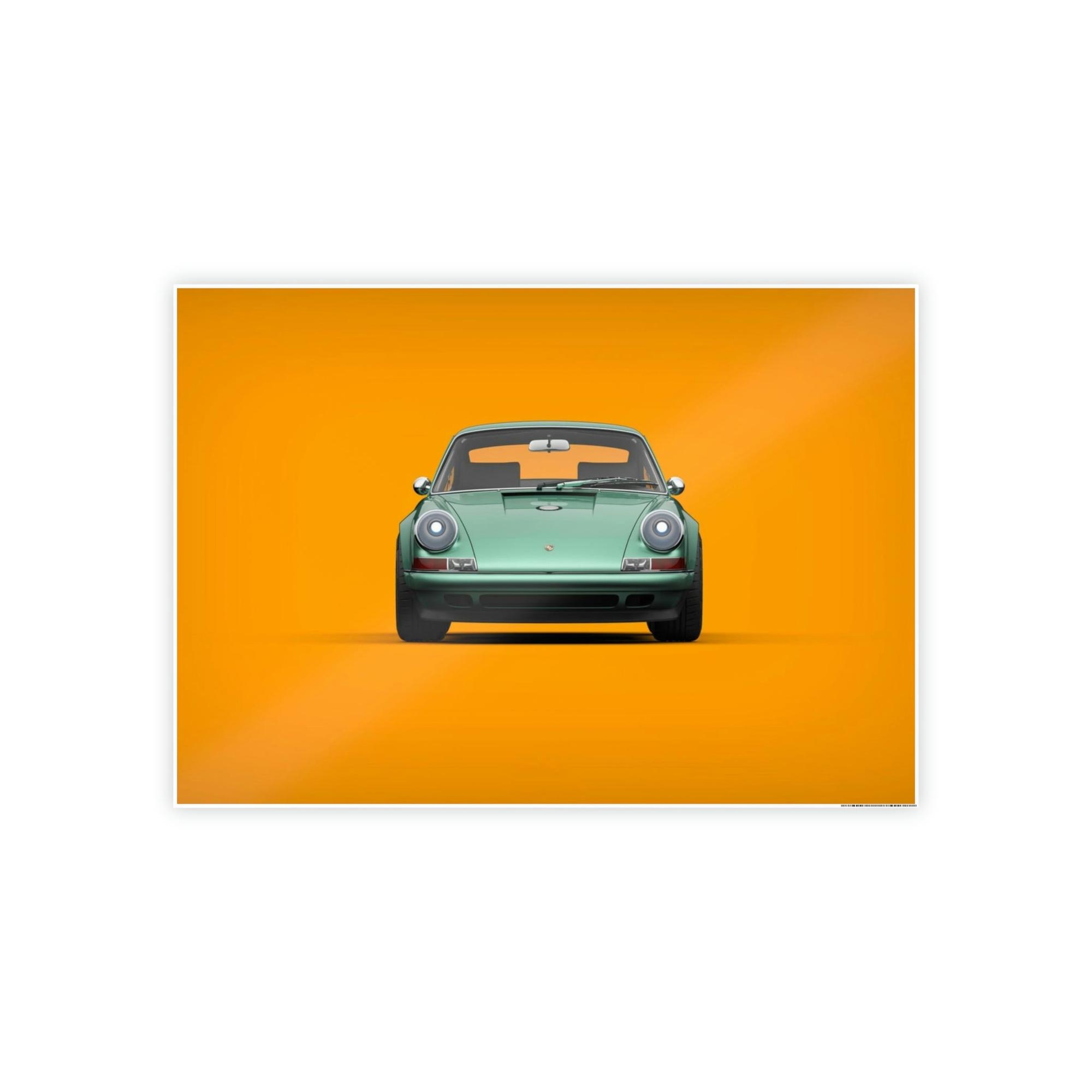 Porsche The Porsche Dream: A Natural Canvas & Poster Print of the Iconic Luxury Car