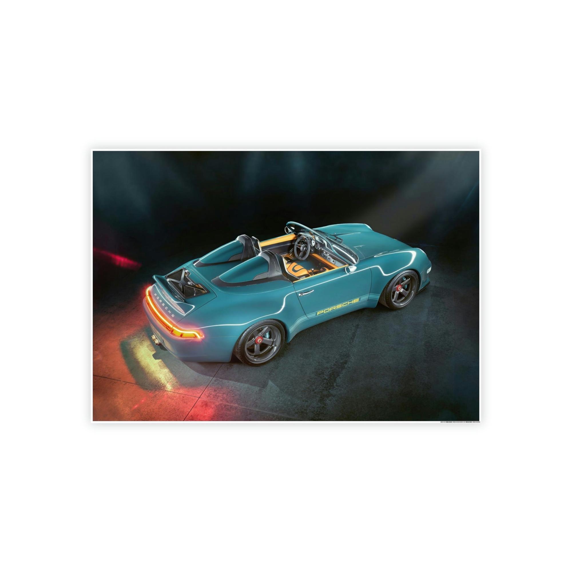Porsche The Perfect Porsche: Museum-Quality Art Print for Auto Aficionados