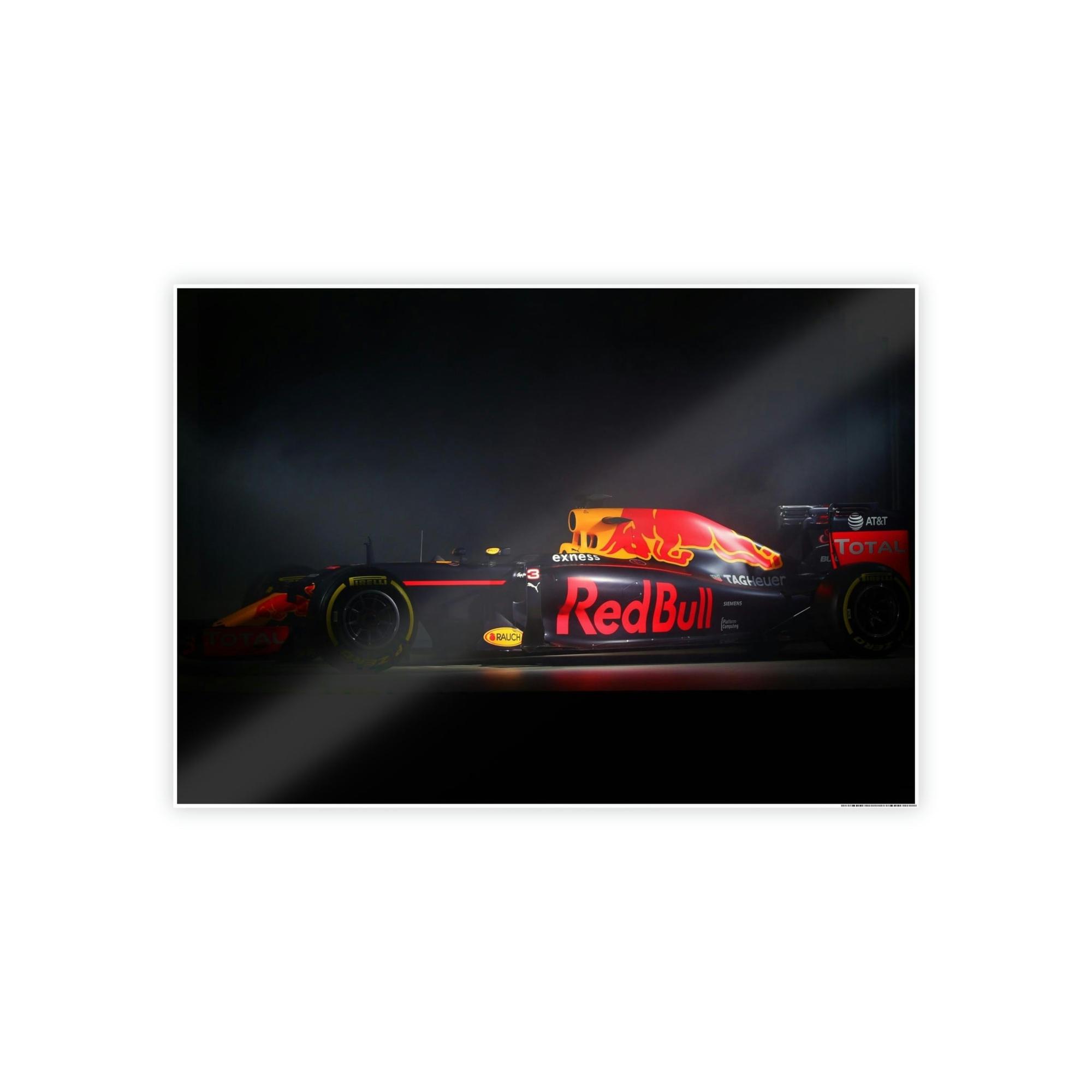 F1 The Art of Winning: Bold F1 Car Print on Framed Canvas & Poster