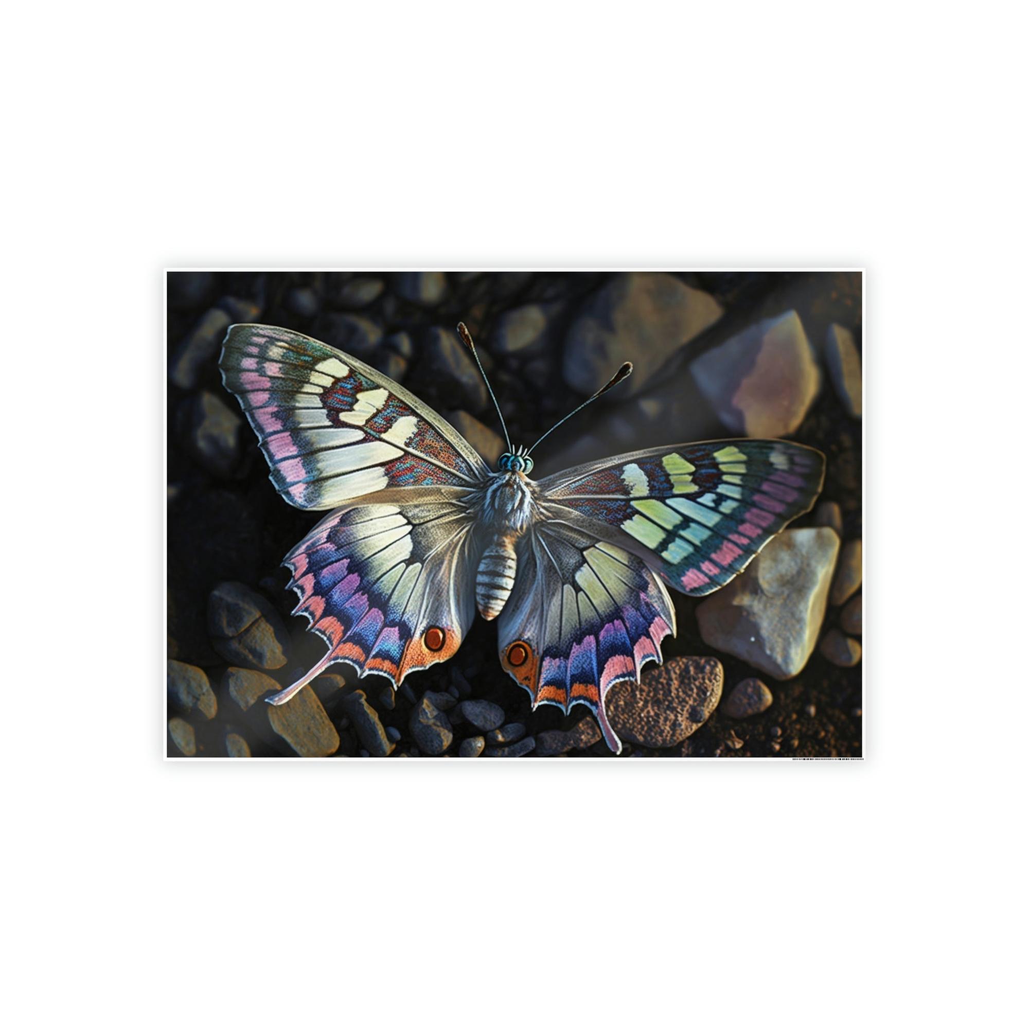 Butterflys Fluttering Wings: Natural Canvas & Poster Print of Colorful Butterflies