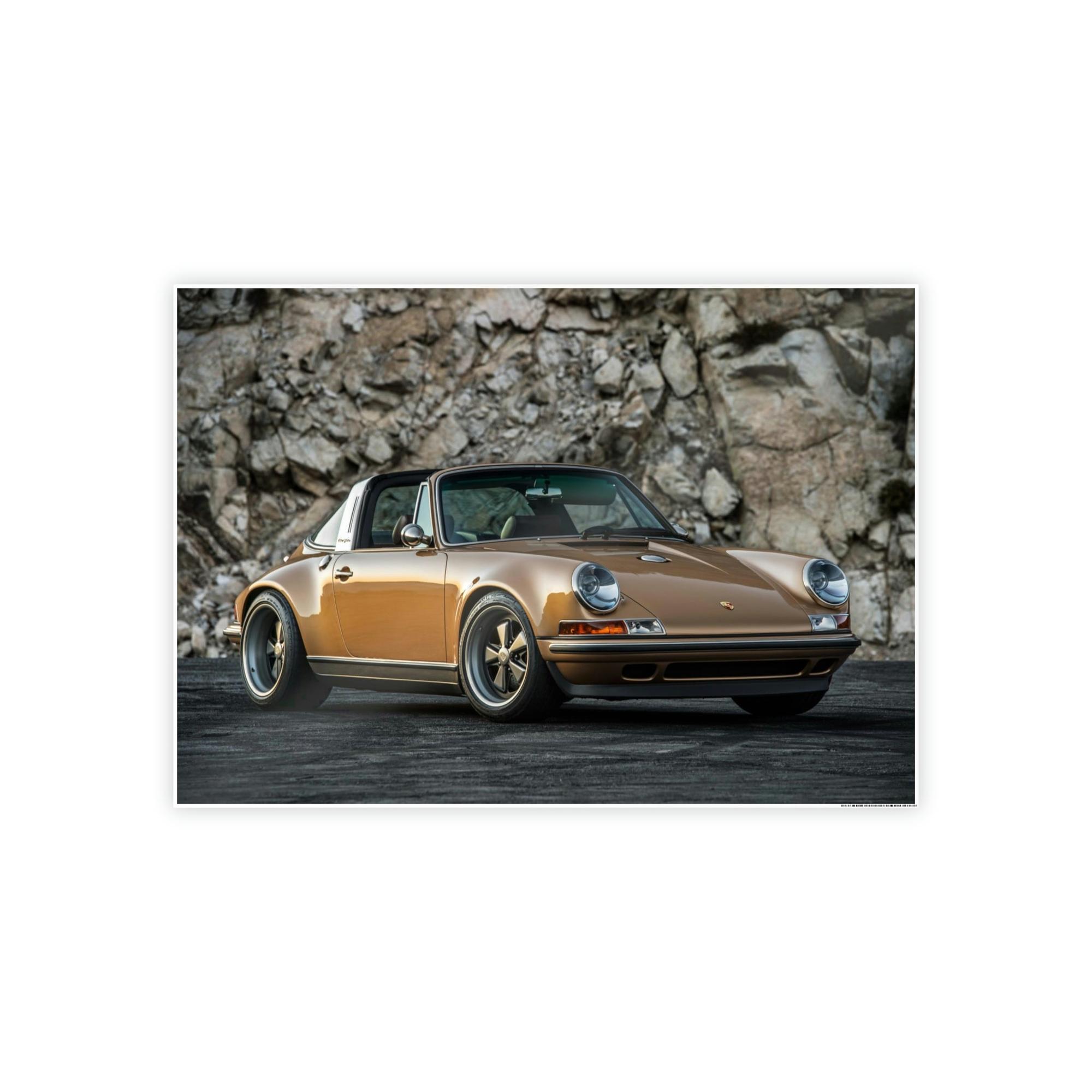 Porsche Porsche Vintage: Breathtaking Wall Art and Print on Canvas of Classic Beauties