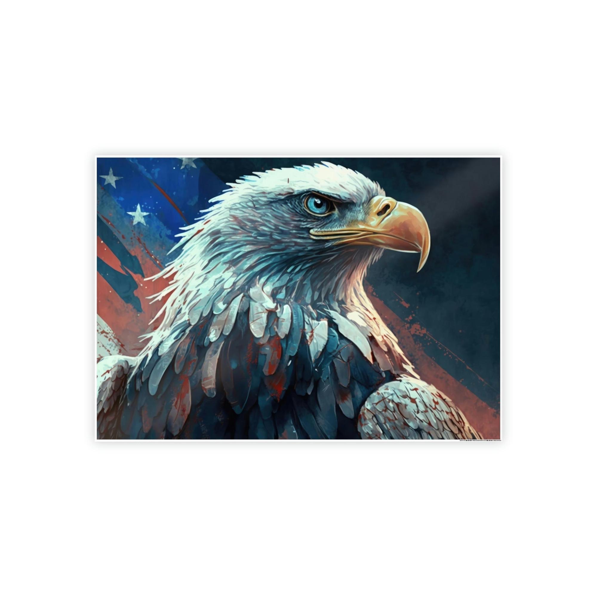 Eagles Skybound Spirits: Canvas Wall Art Embracing the Ethereal Presence of Eagles