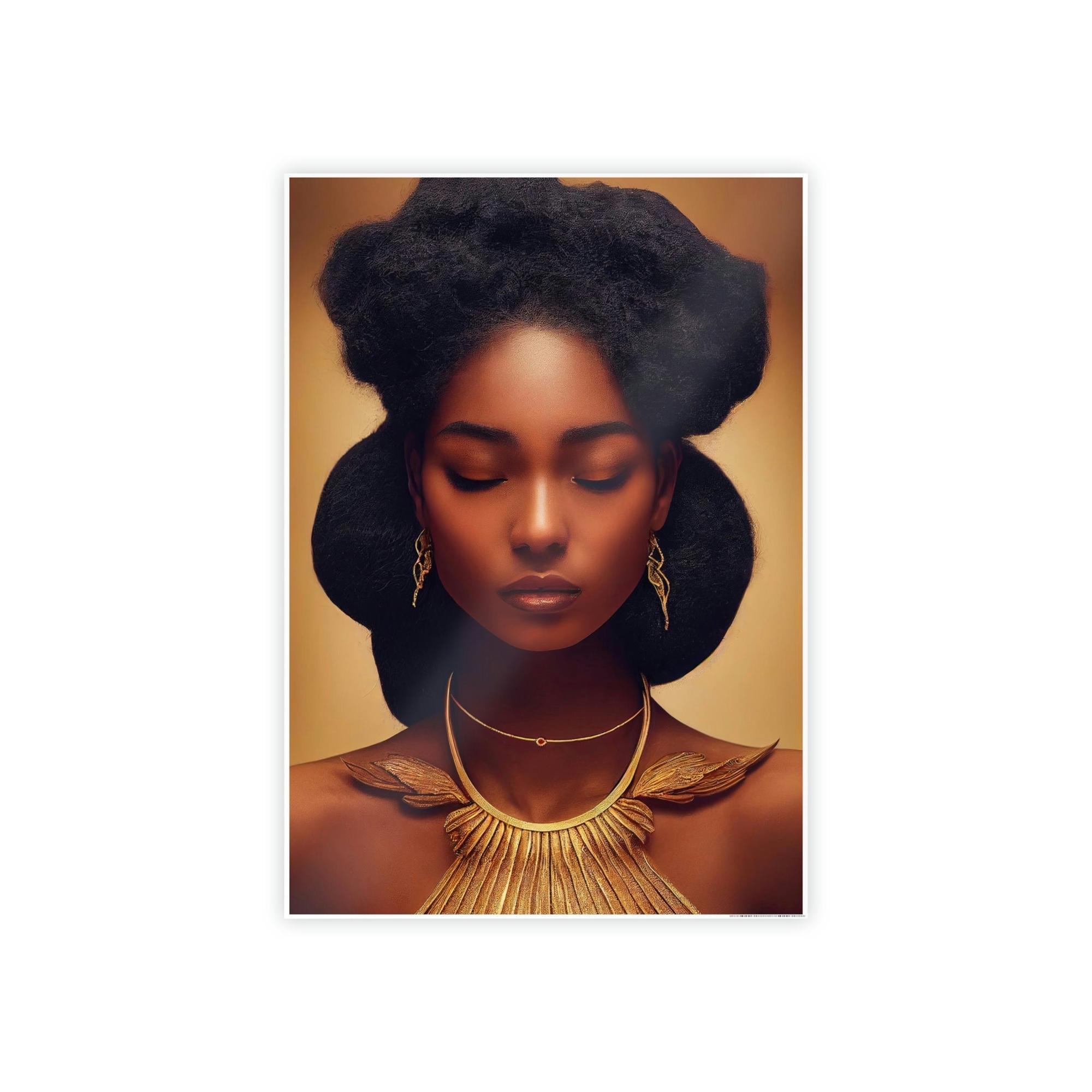 Glam Touch of Glam: Canvas & Poster Wall Art Piece of Stylish Elegance