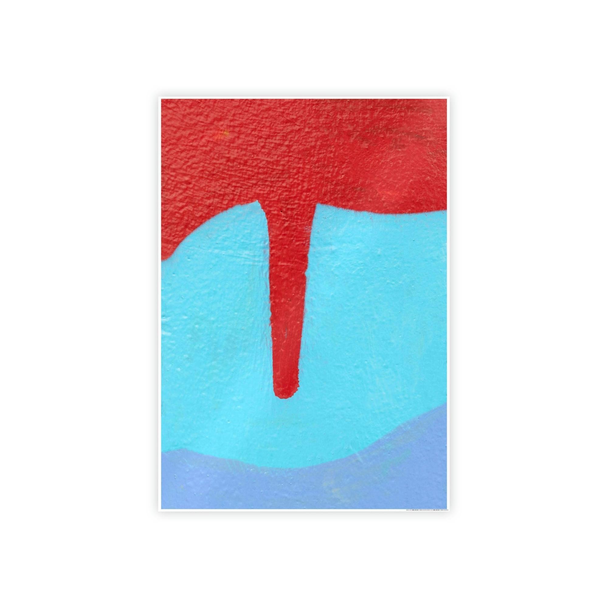 Abstract Graffiti Street Art in your Home: Framed Poster with Abstract Graffiti