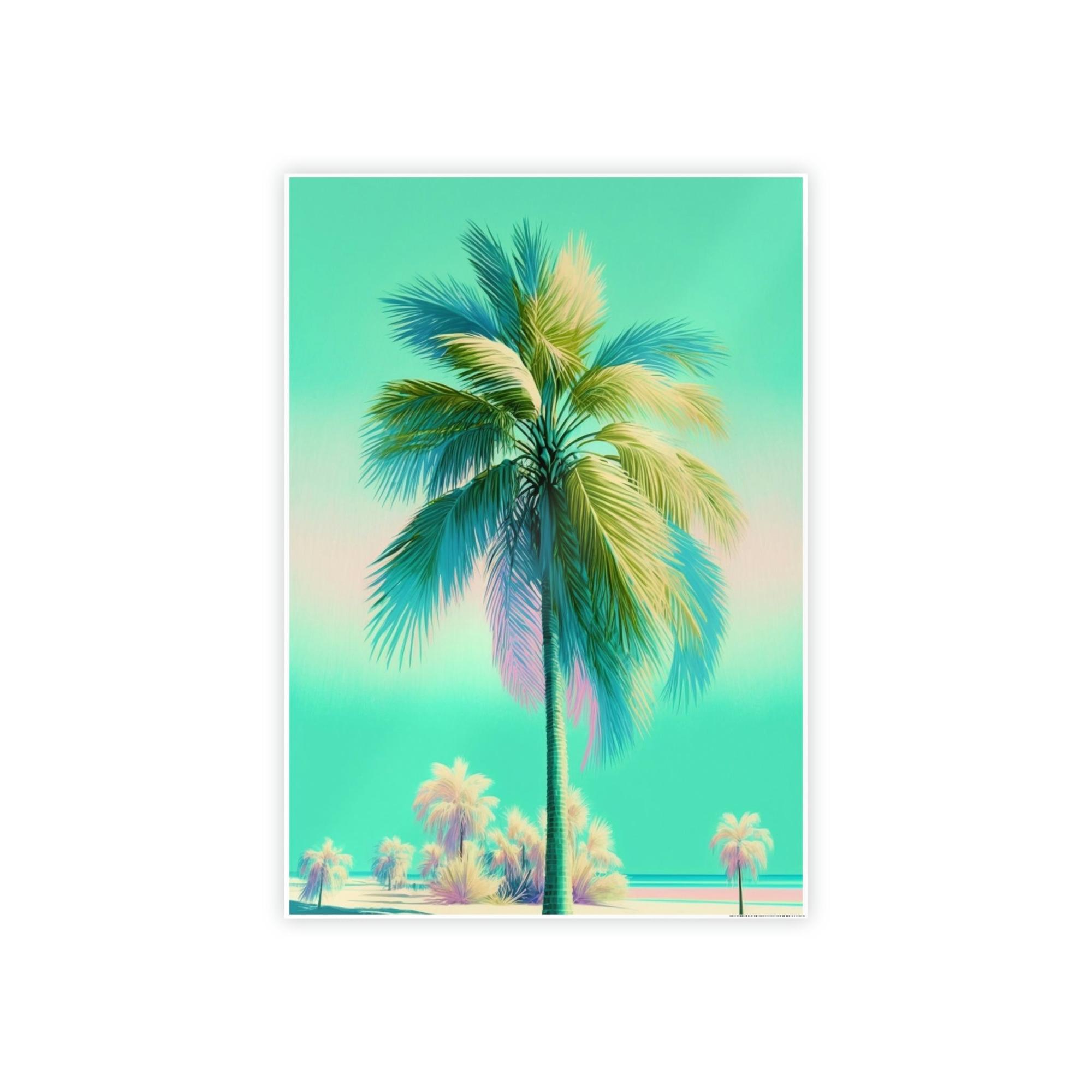 Palm Trees Palm Trees Art: Capture the Tranquil Beauty of Nature on Canvas