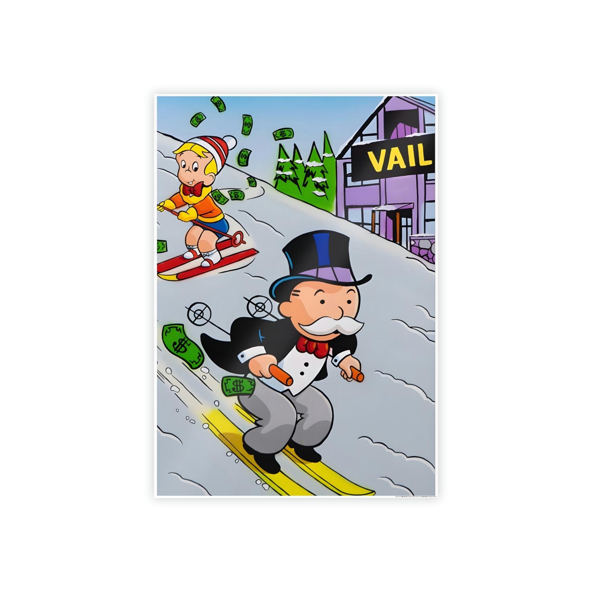 Monopoly & Motivation Alec's World: Creative Framed Posters and Canvas Featuring Alec Monopoly's