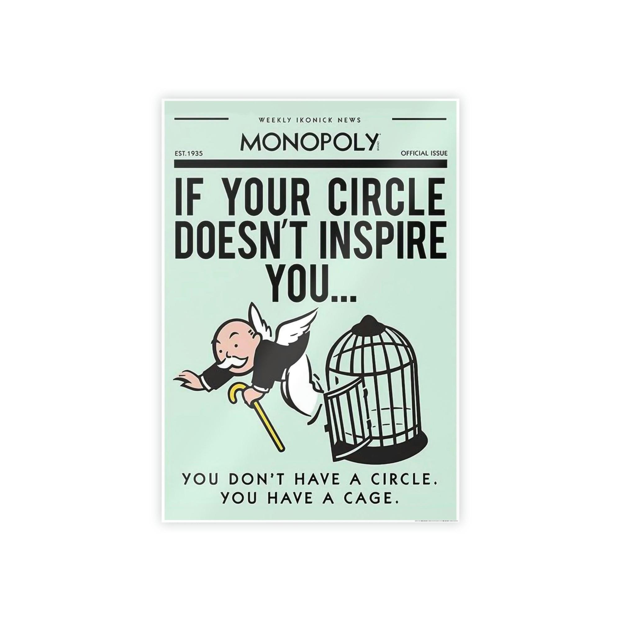 Monopoly & Motivation Colorful Quote Art: Alec Monopoly's Framed Canvas and Print Collection