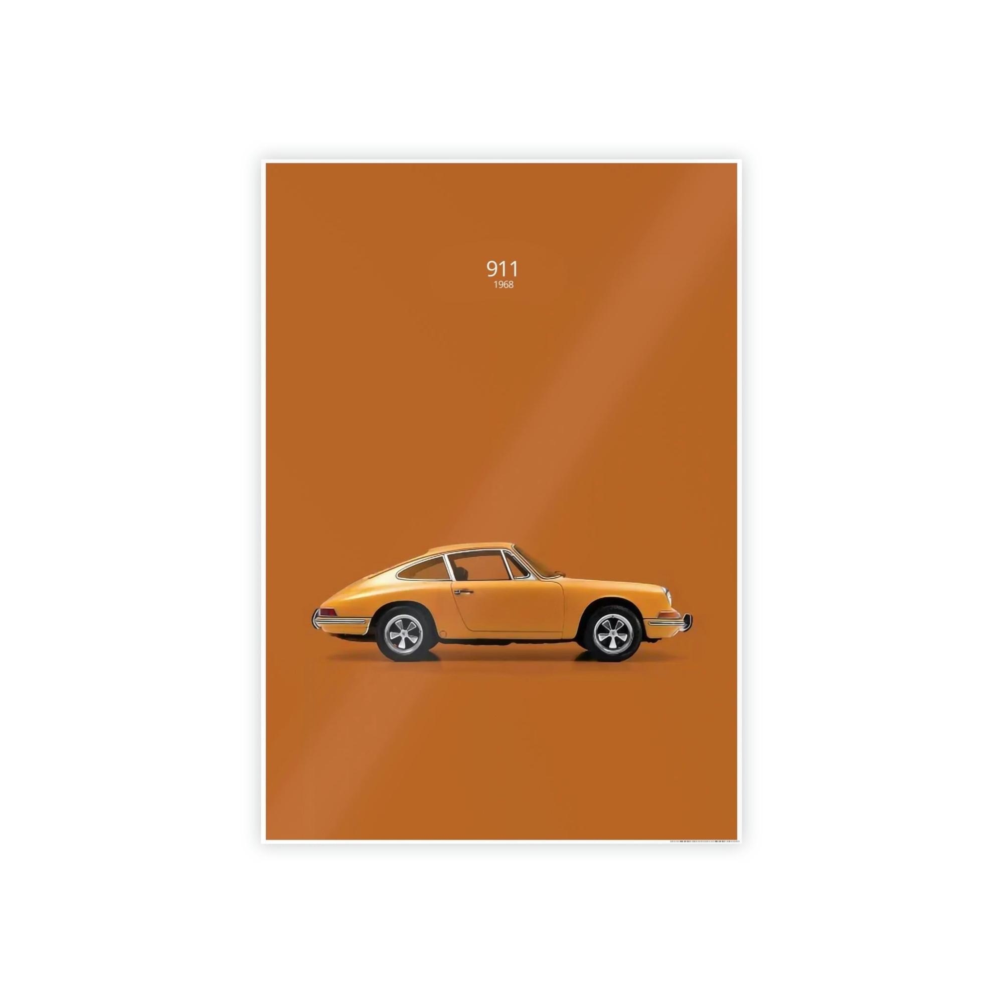 Porsche Porsche Passion: A Canvas & Poster Print of the Iconic Sports Car