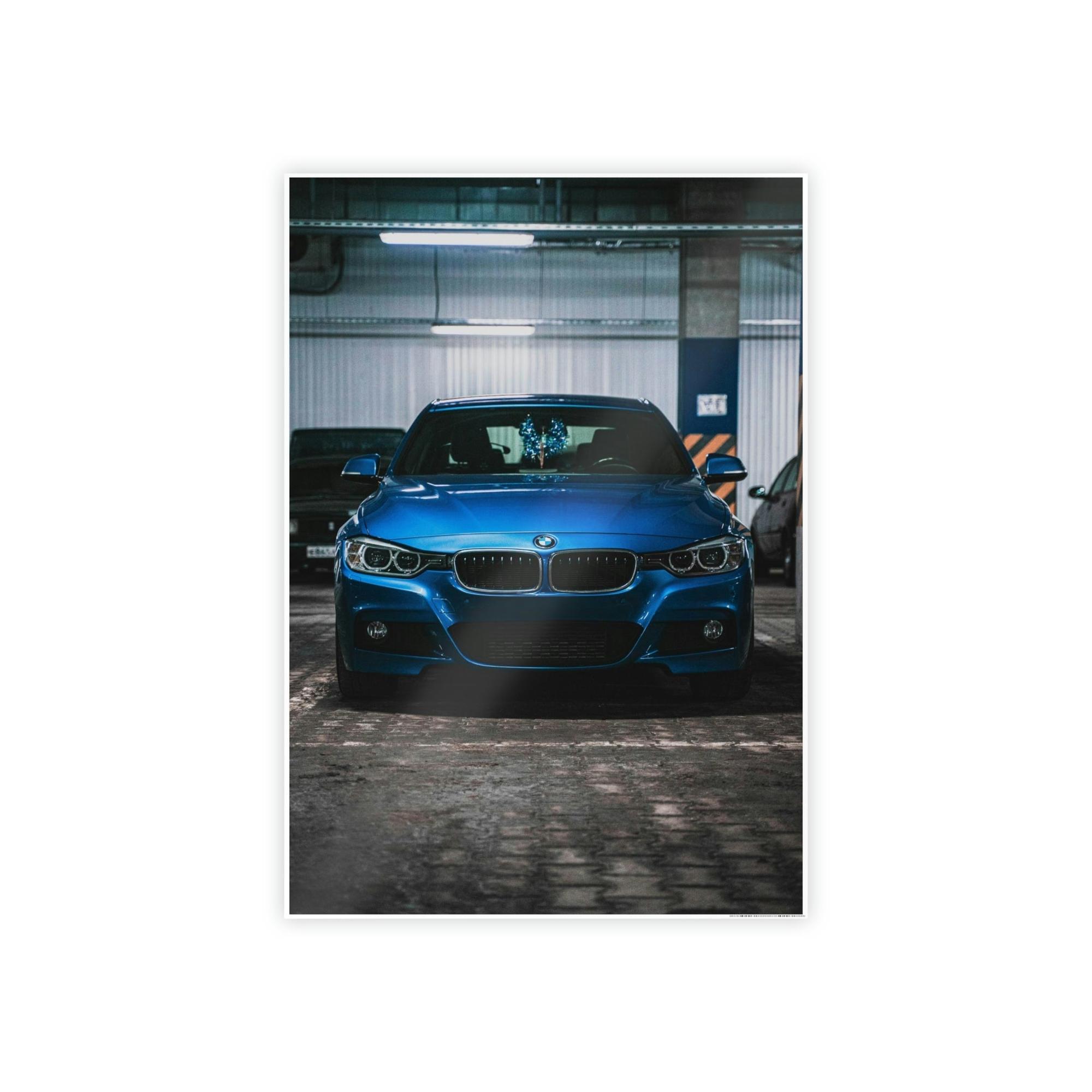 Bmw BMW's Signature Style: Modern Framed Canvas Print for Your Home