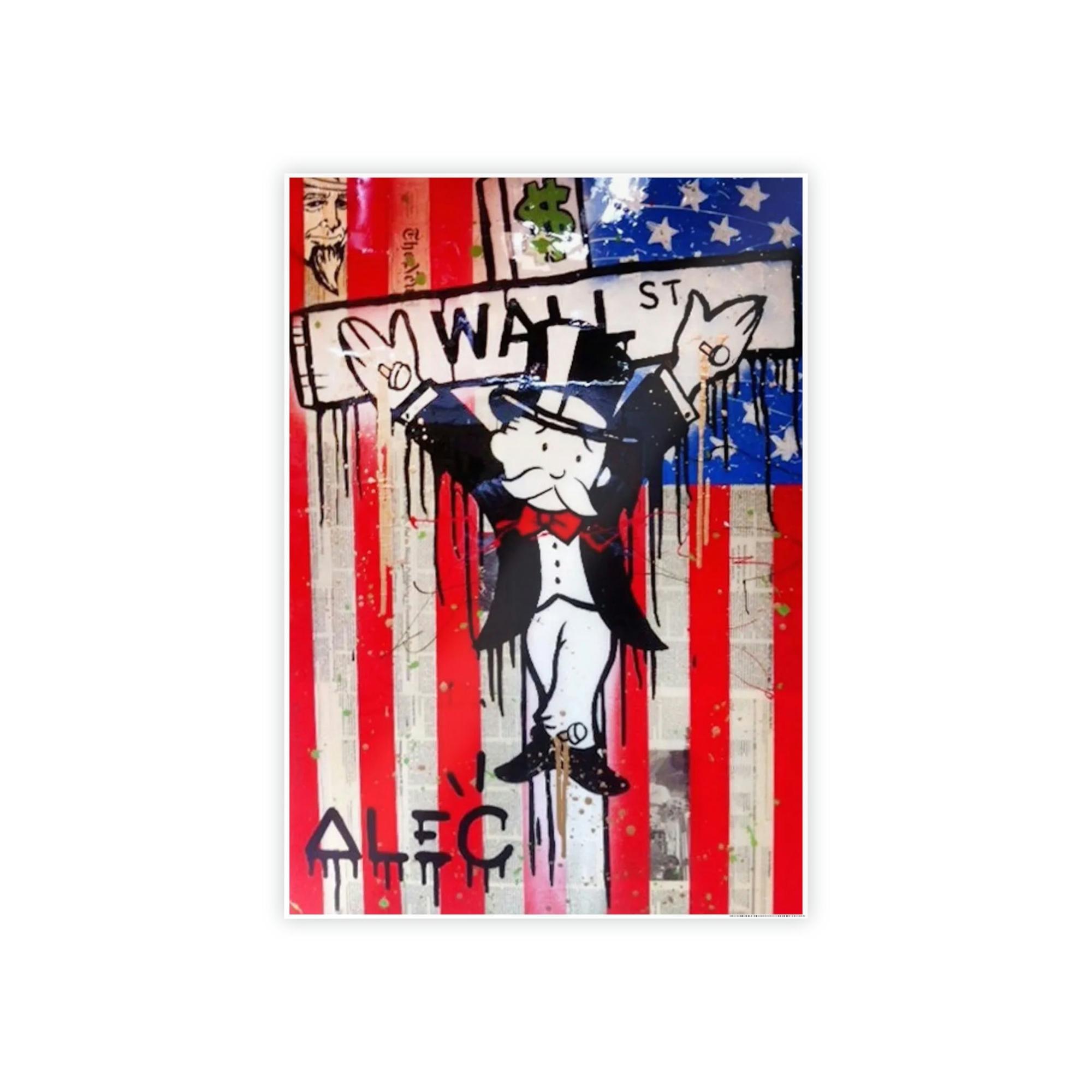 Monopoly & Motivation Bringing Life to Your Walls: Alec Monopoly's Natural Canvas Art Collection