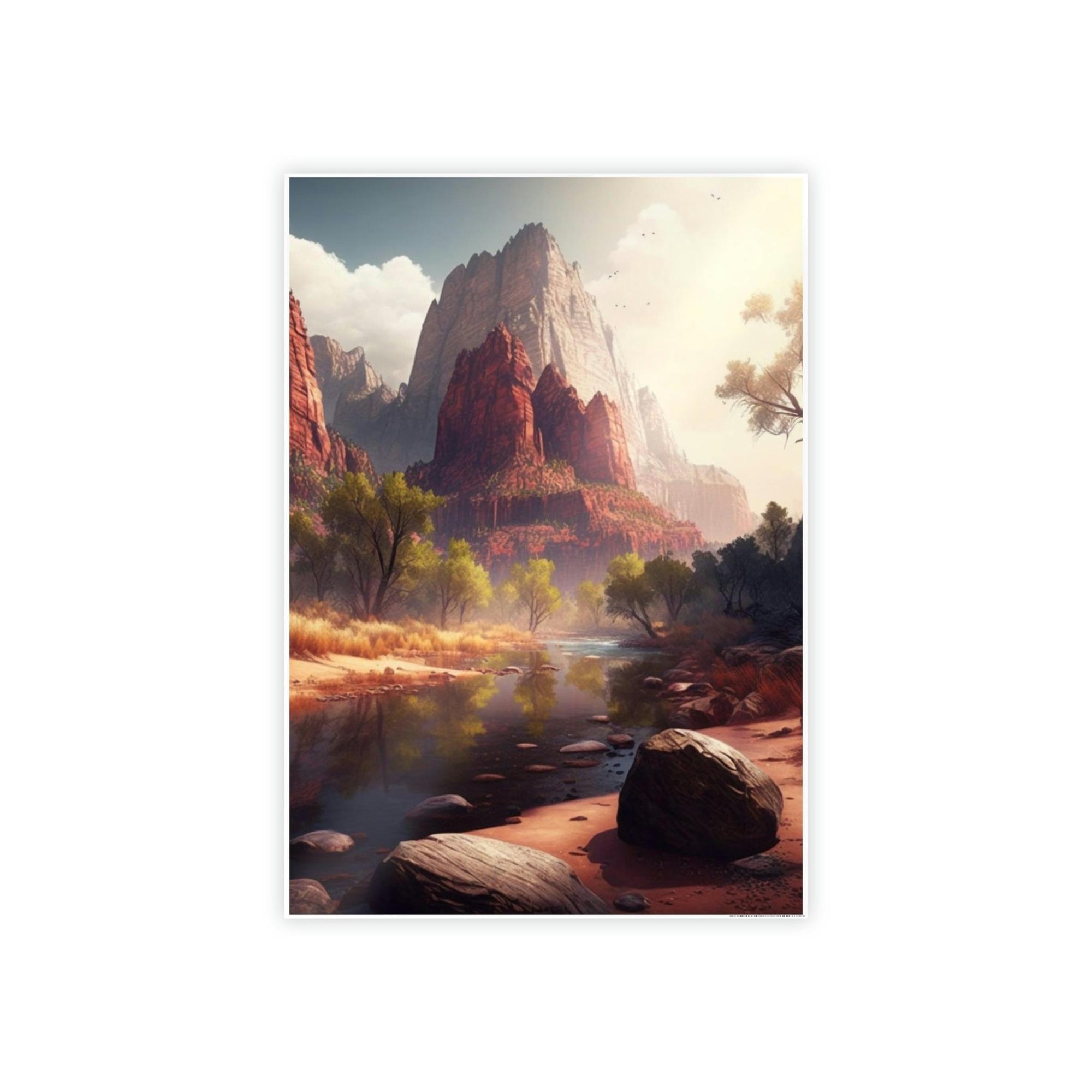 National Parks National Parks Adventure: Scenic Views on Canvas